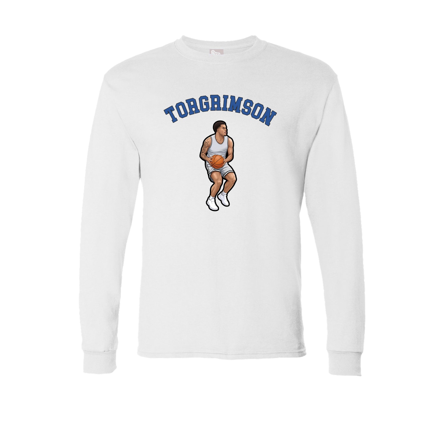 Long Sleeve Tee — Shirsey Arch in White
