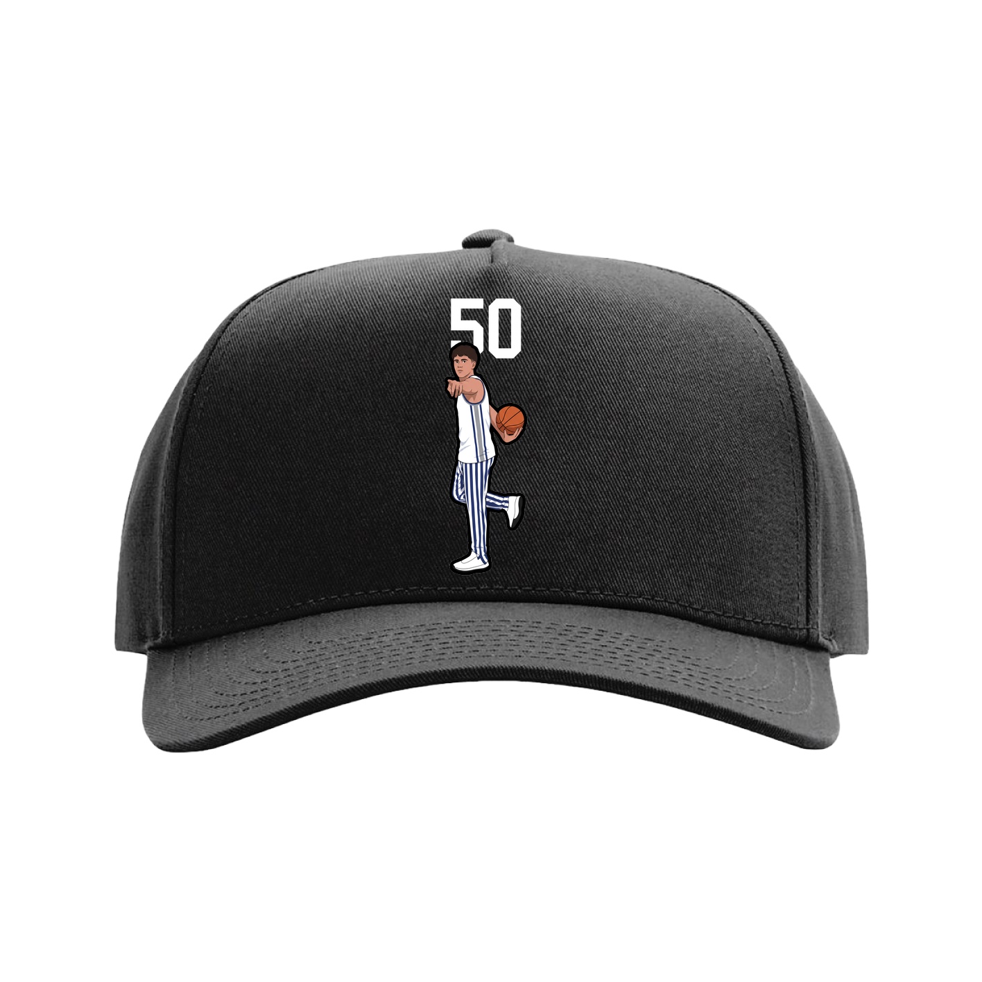 Full Fabric Five-Panel Champ Cap