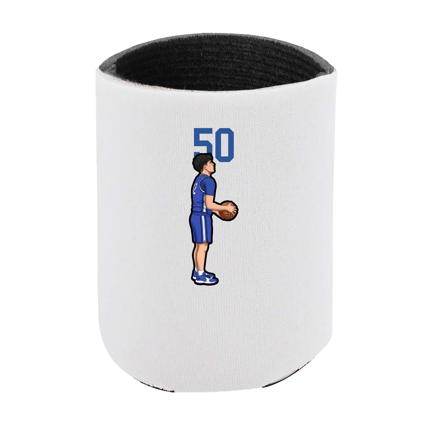 Can Holder — Number Top in White