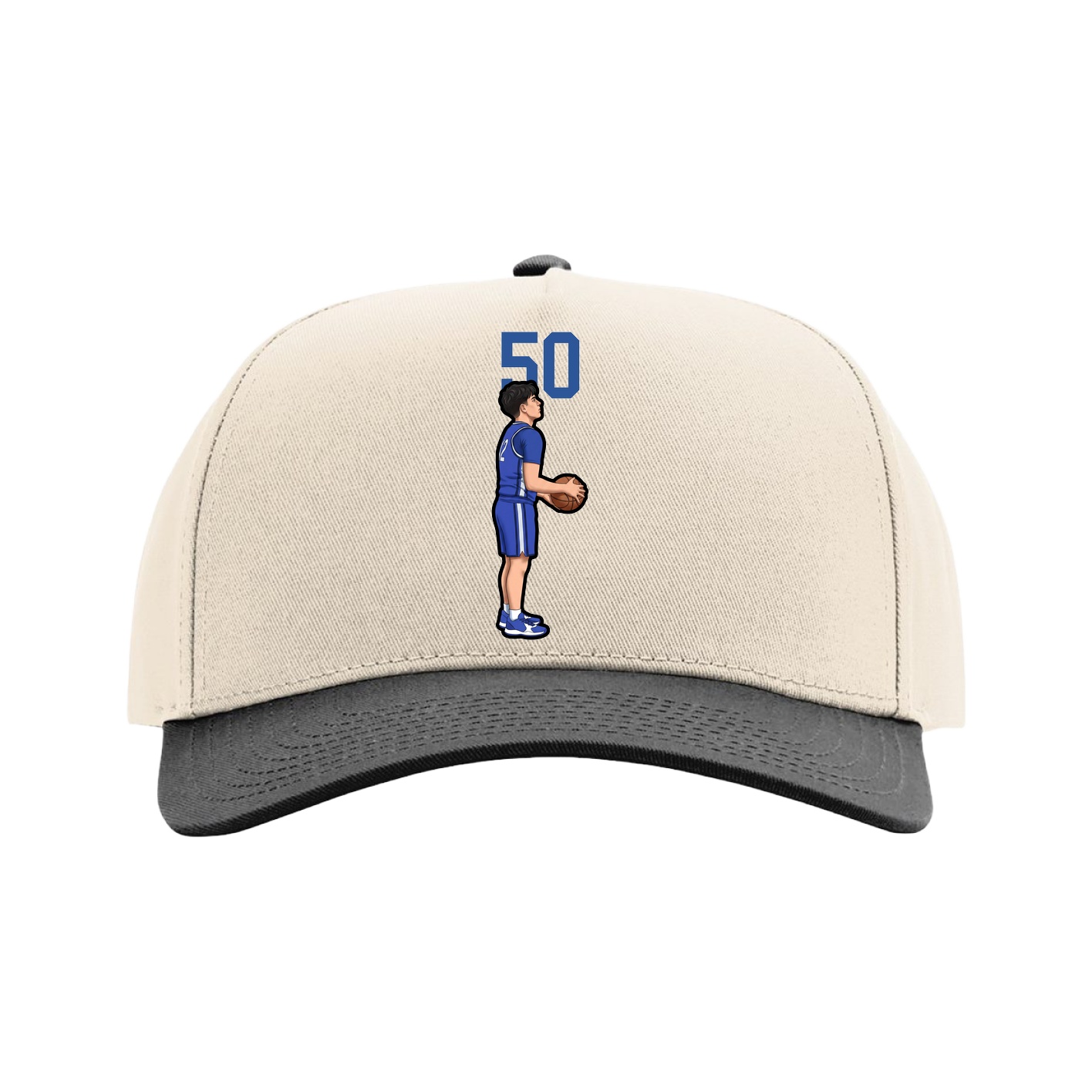 Full Fabric Five-Panel Champ Cap