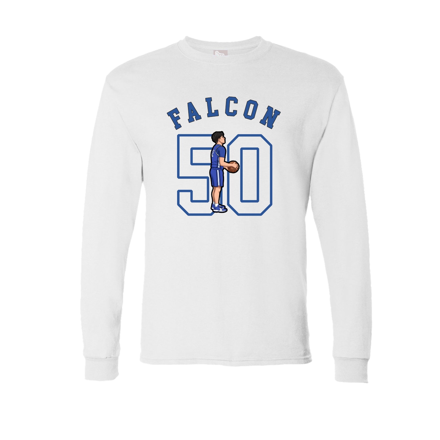 Long Sleeve Tee — Shirsey Arch in White