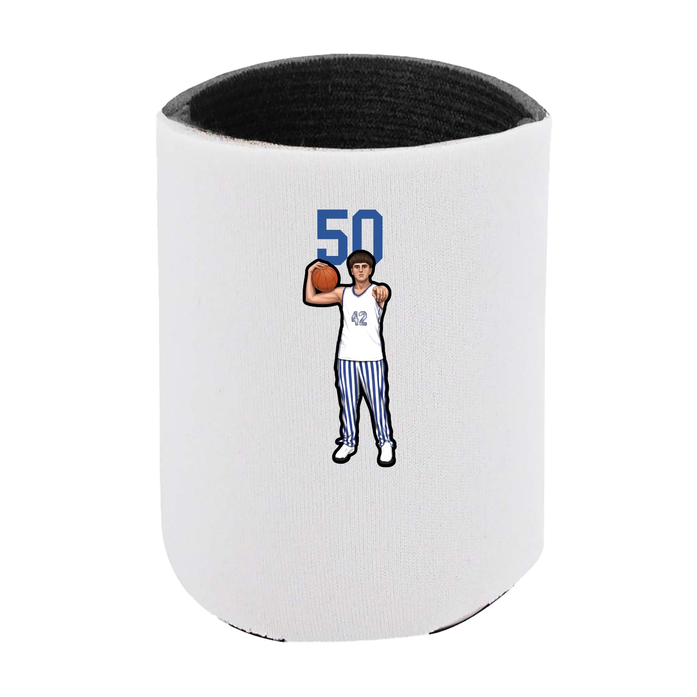 Can Holder — Number Top in White