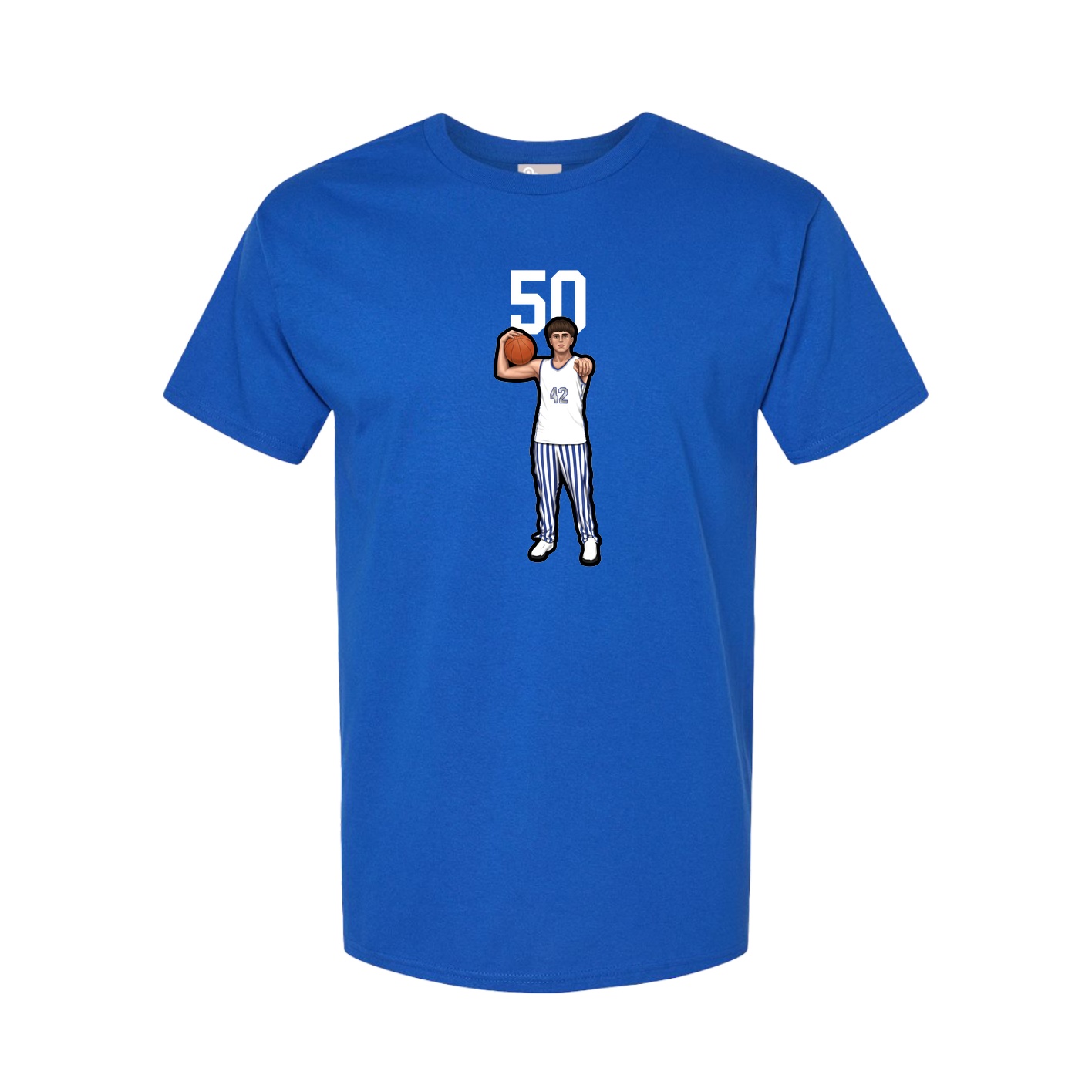 Tee — Number Top in Royal