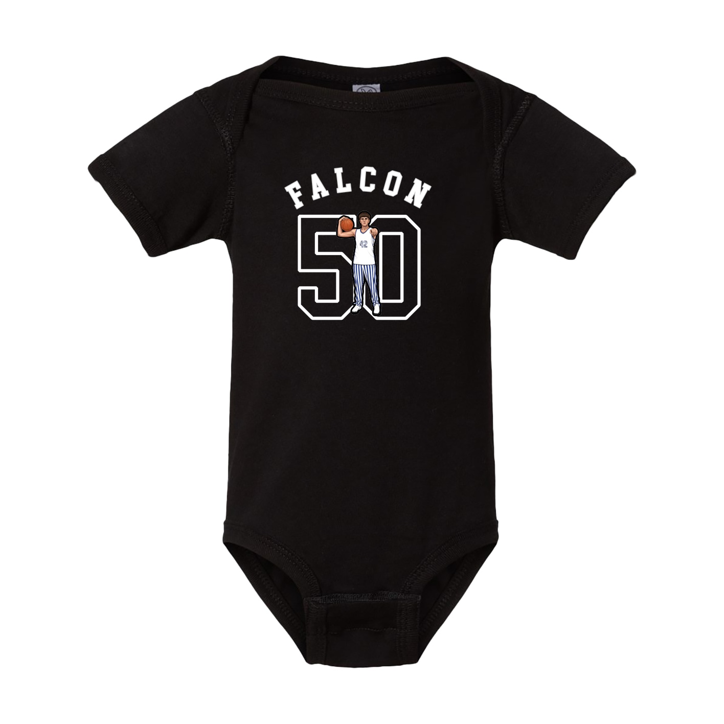 Baby Onesie — Shirsey Arch in Black