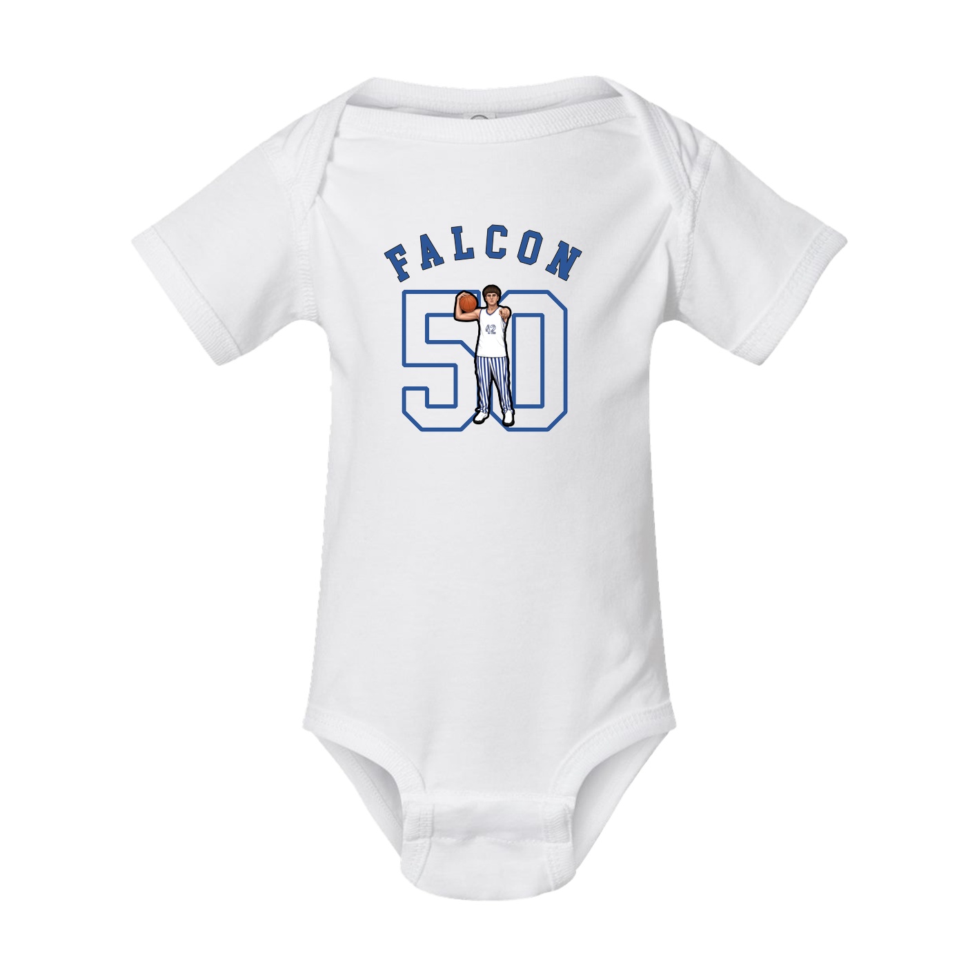 Baby Onesie — Shirsey Arch in White