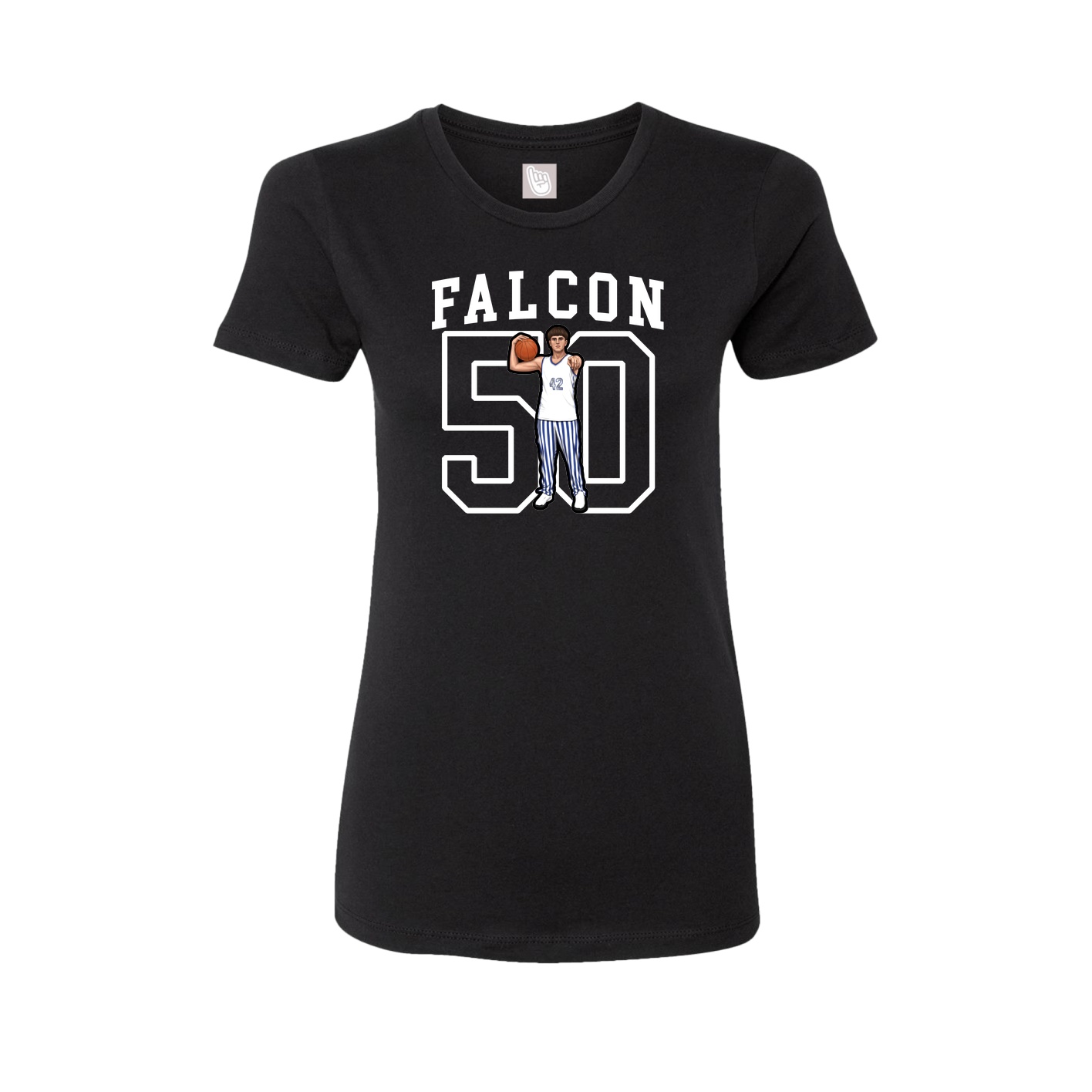 Fitted Women's Tee — Shirsey in Black