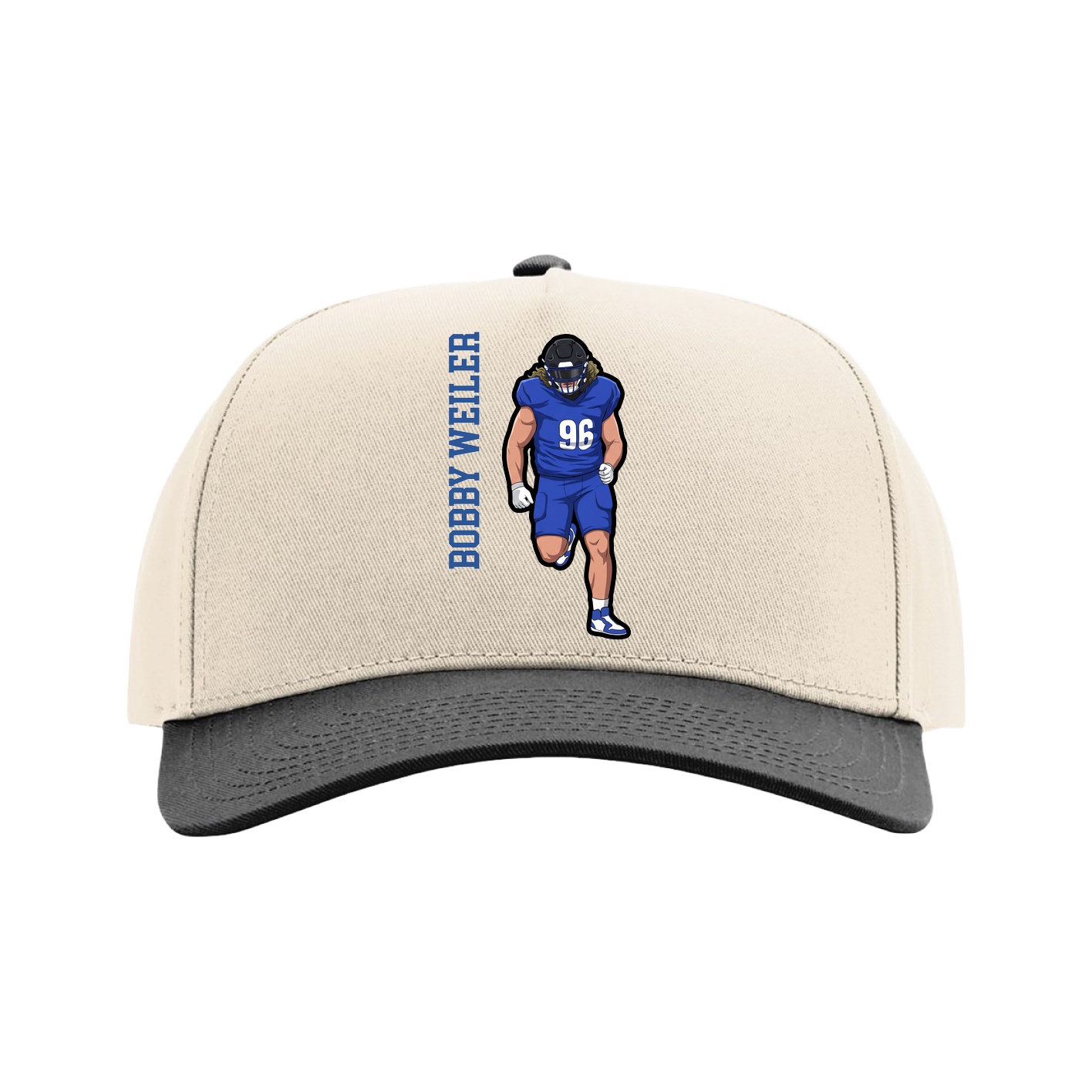 Full Fabric Five-Panel Champ Cap