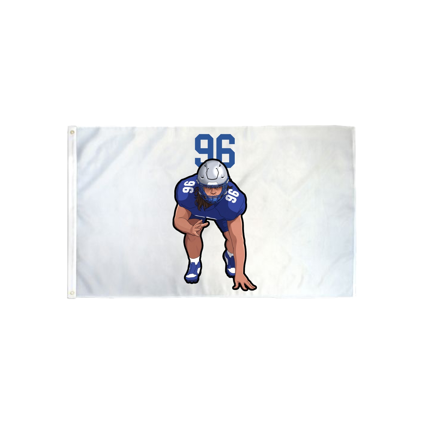 3x5 Flag — Number Top in Classic