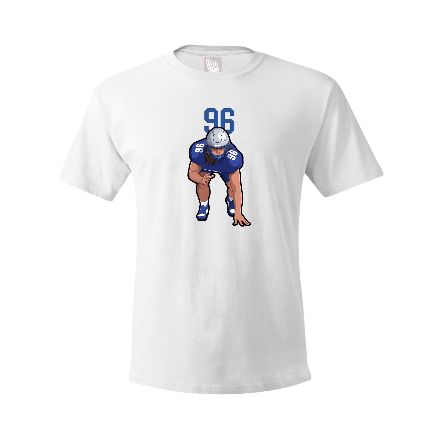 Tee — Number Top in White