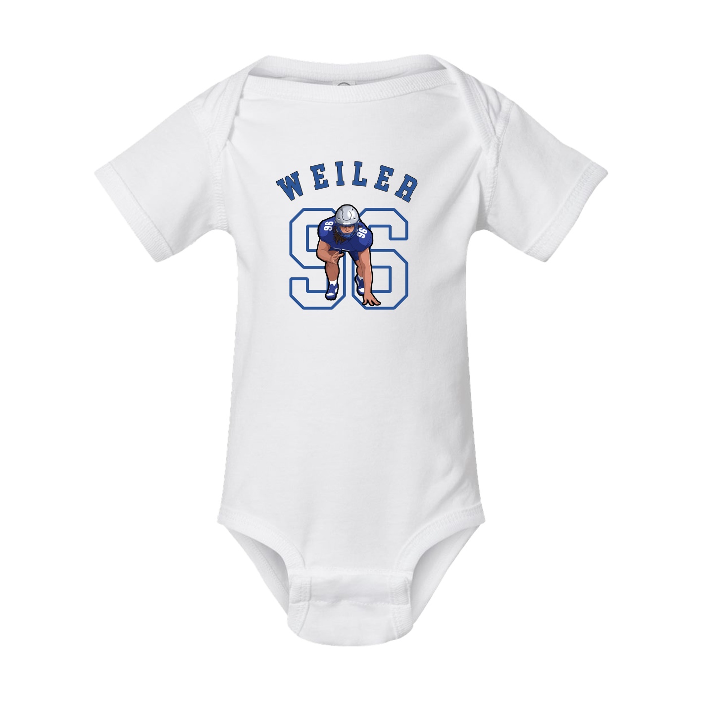Baby Onesie — Shirsey Arch in White