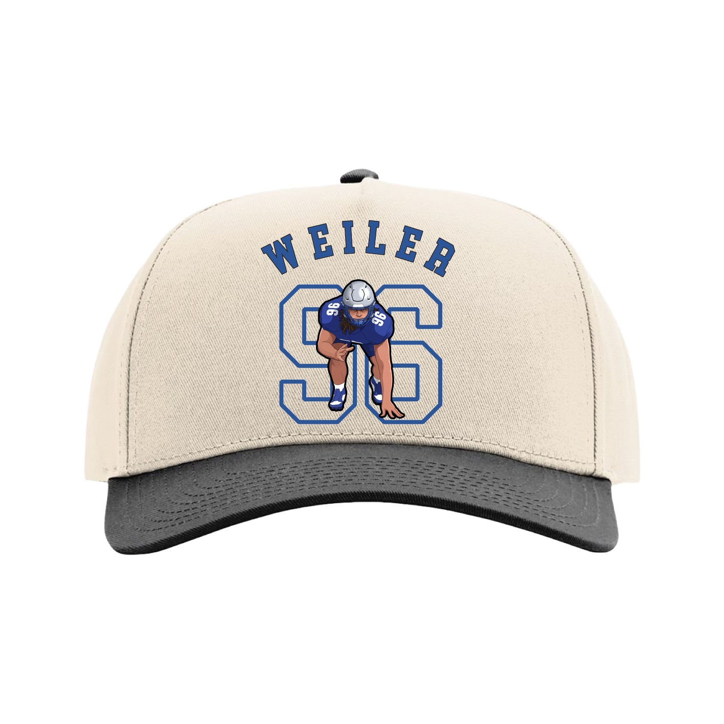 Full Fabric Five-Panel Champ Cap