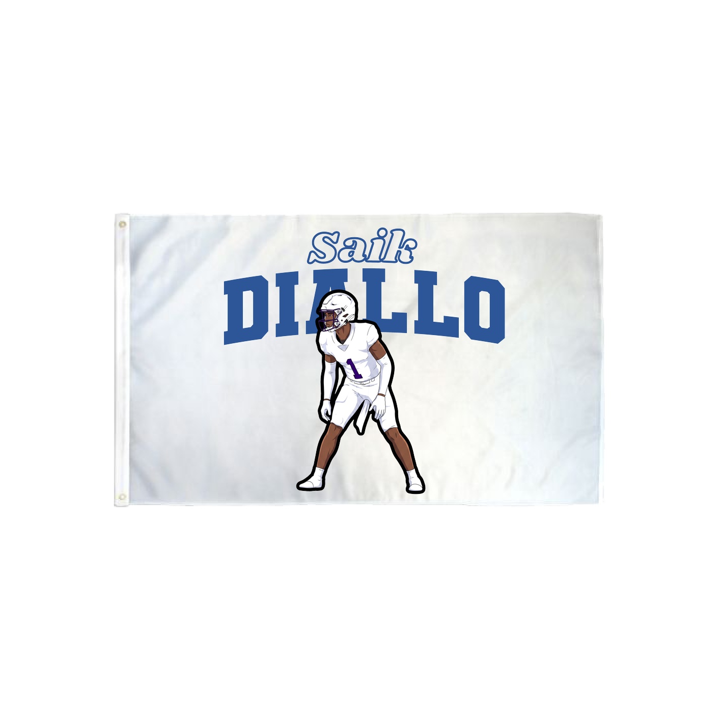 3x5 Flag — Name Arch in Classic