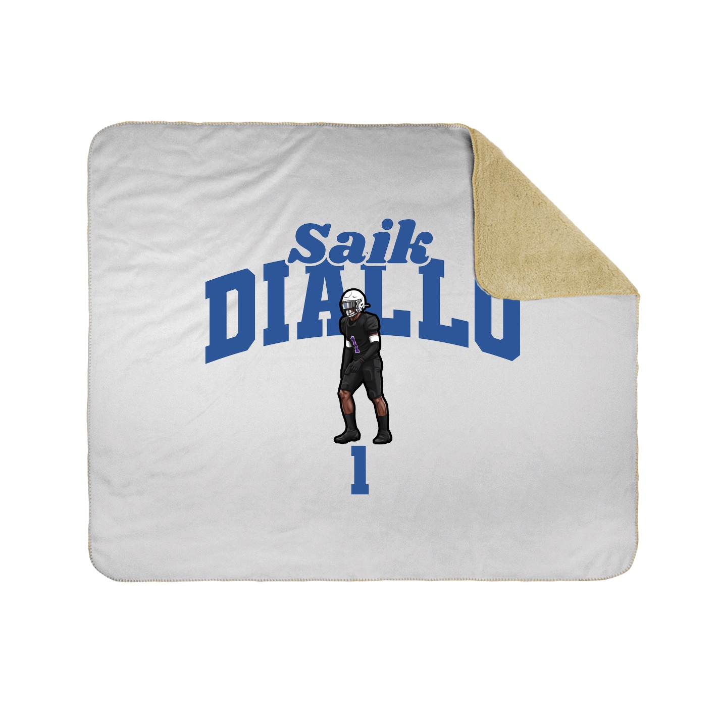 Throw Blanket — Signature Arch in White