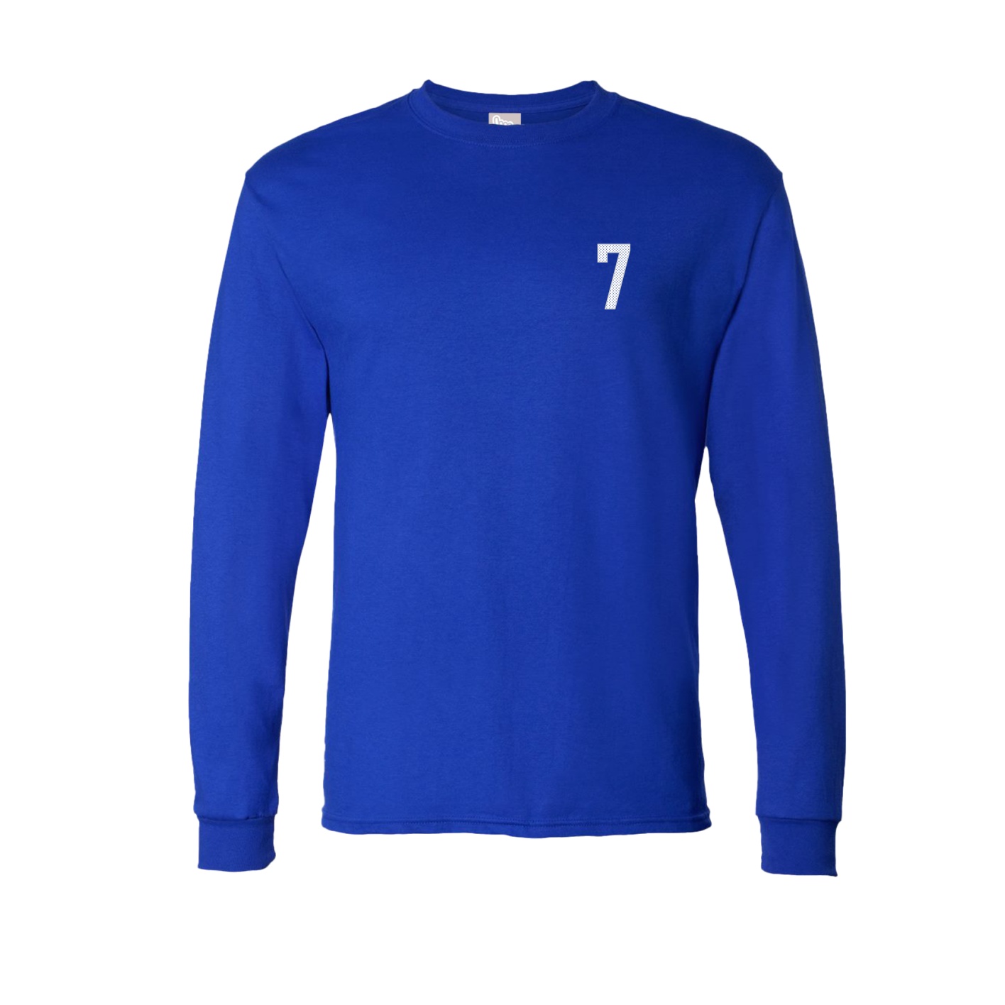 Long Sleeve Tee — Front Shirsy in Royal