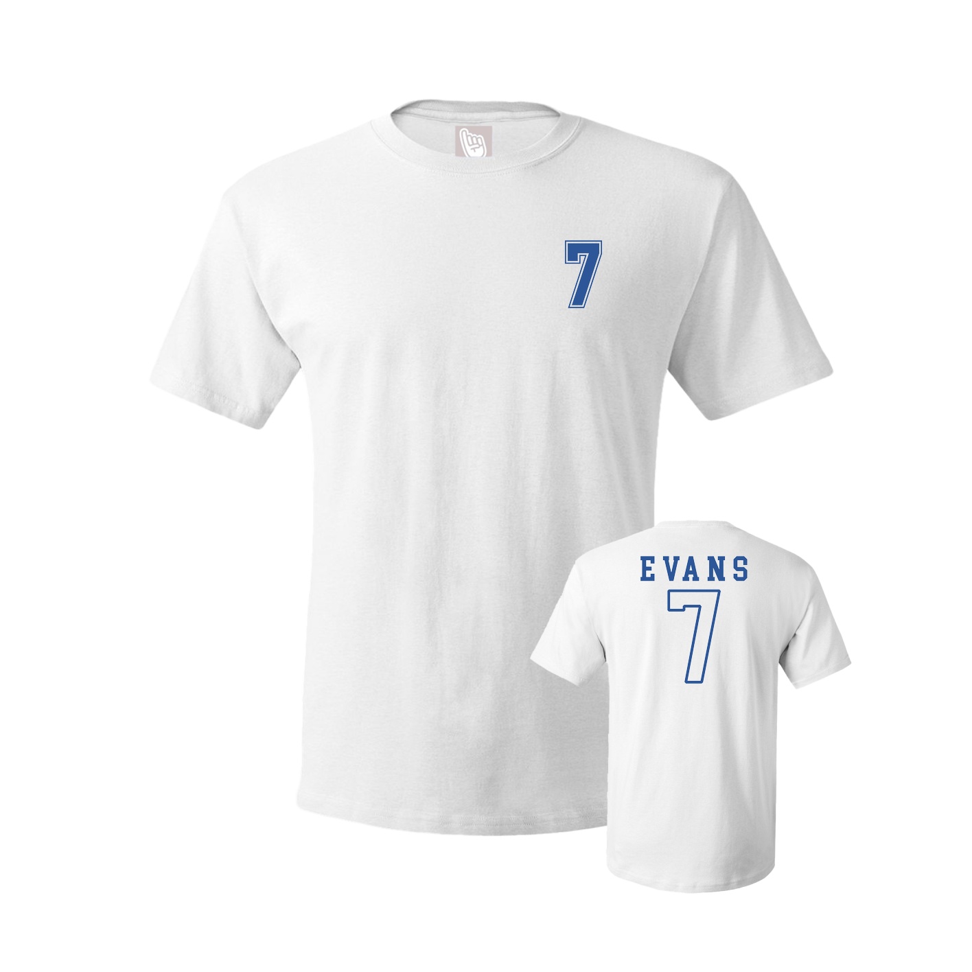 Tee — Chest Back in White
