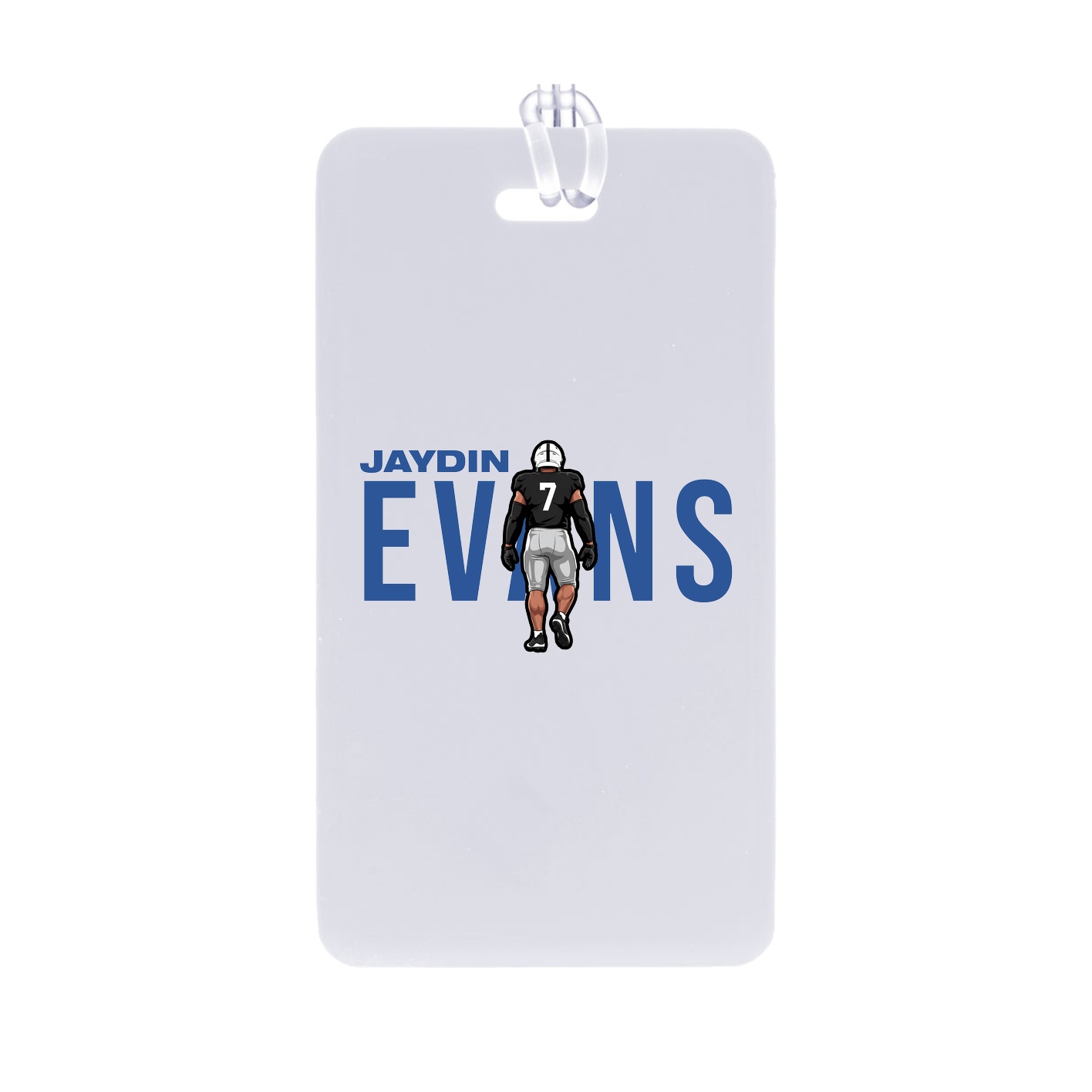 Bag Tag — Player Name in Classic