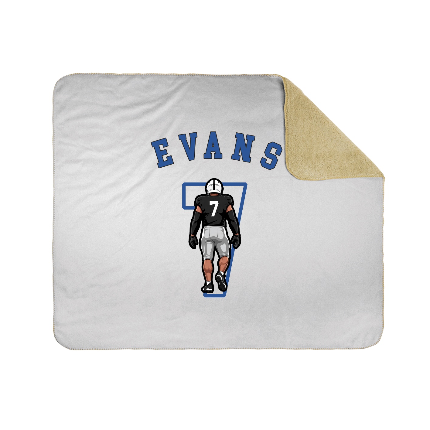 Throw Blanket — Shirsey Arch in White