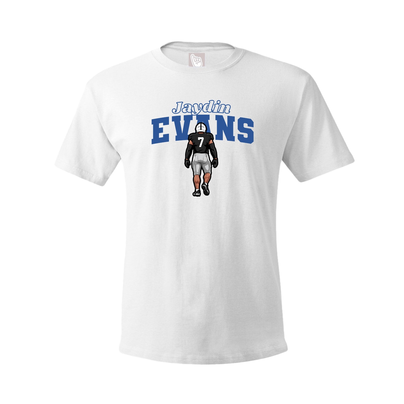 Tee — Name Arch in White