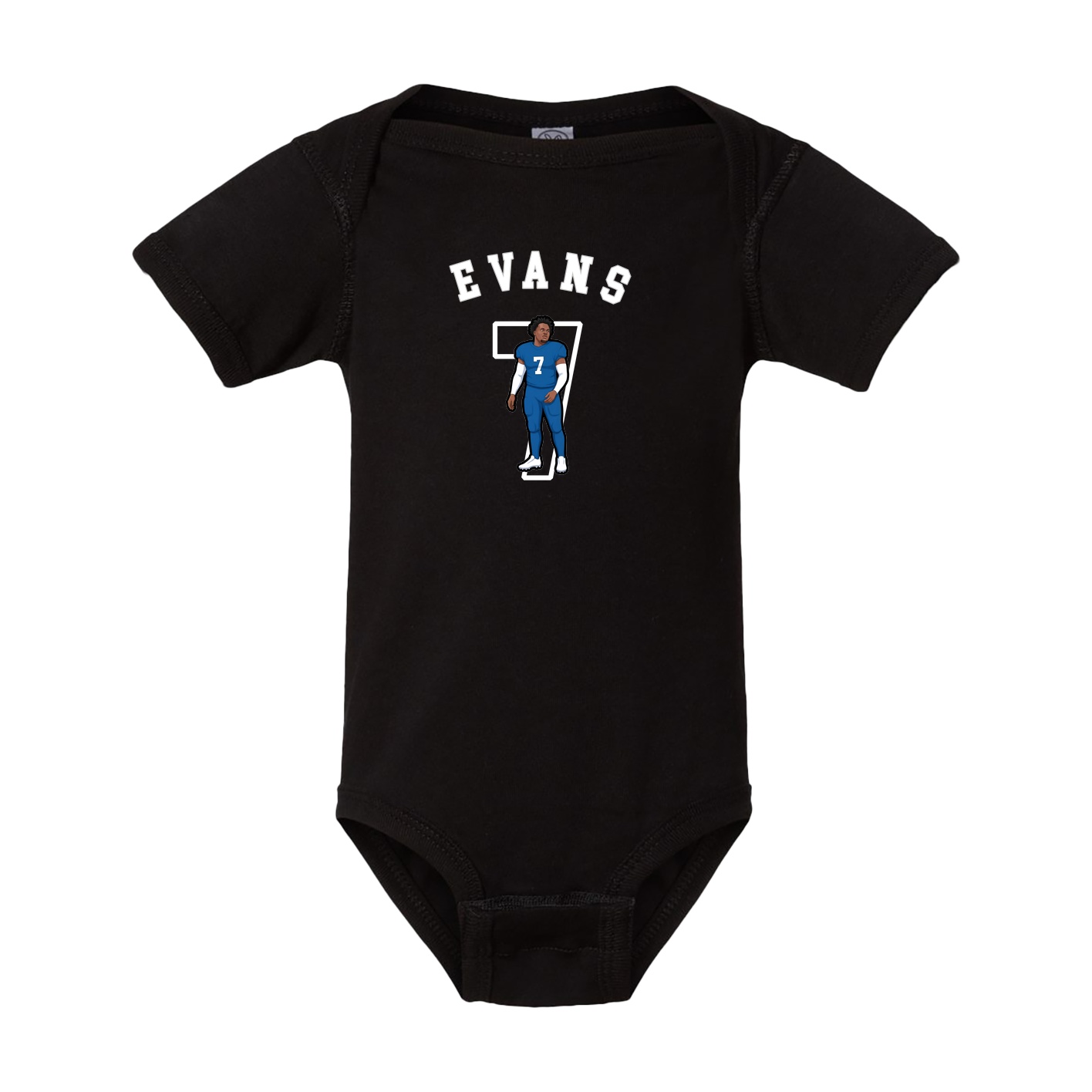 Baby Onesie — Shirsey Arch in Black