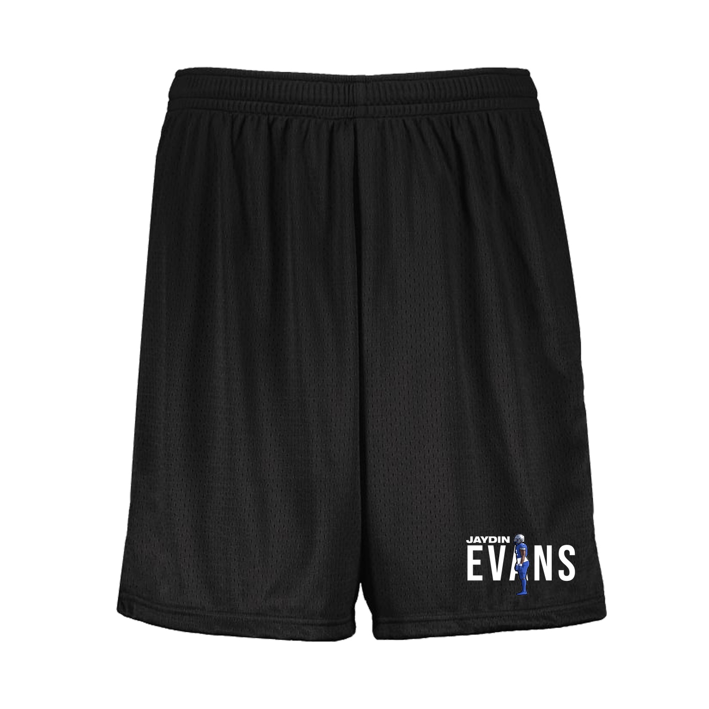 Shorts — Player Name in Black