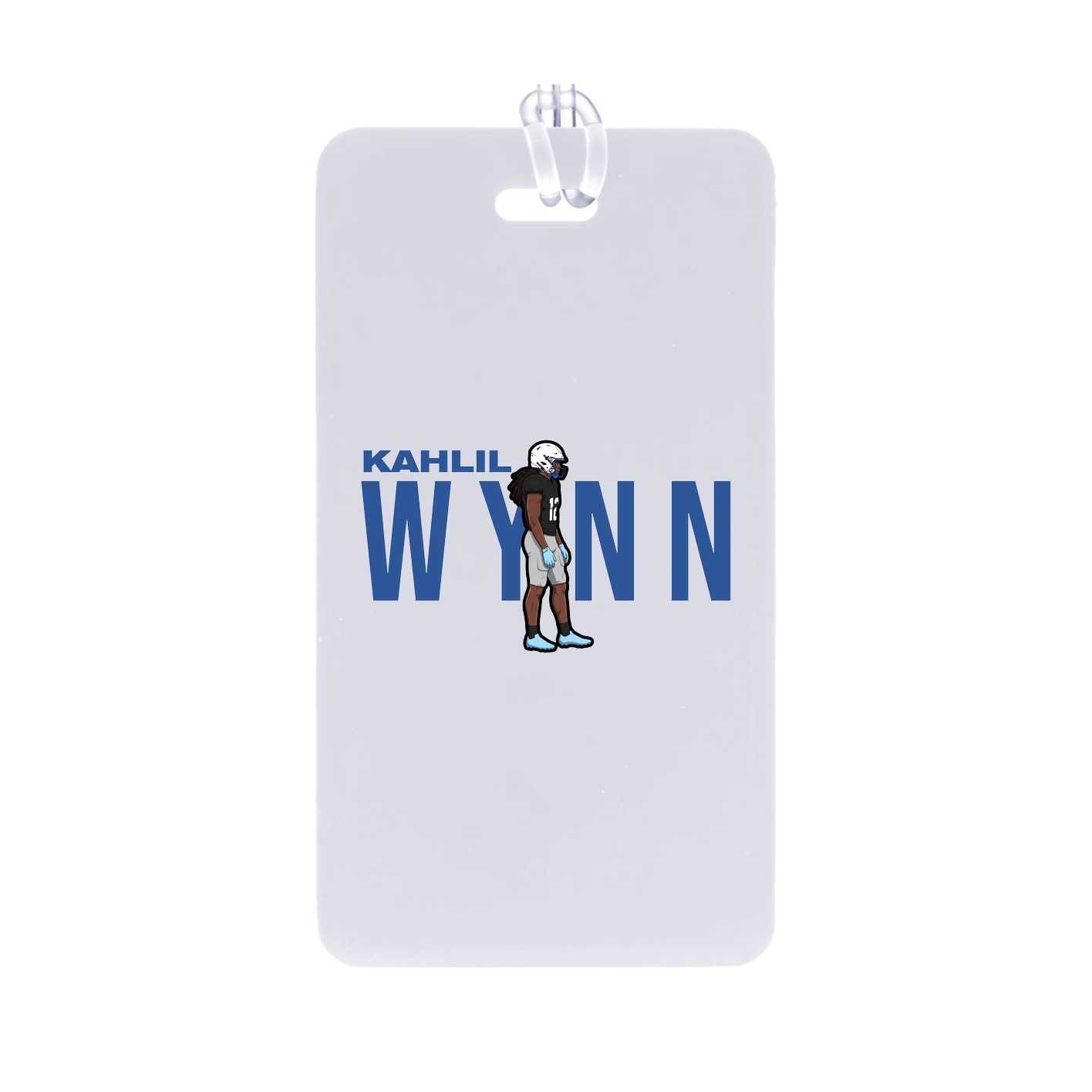Bag Tag — Player Name in Classic