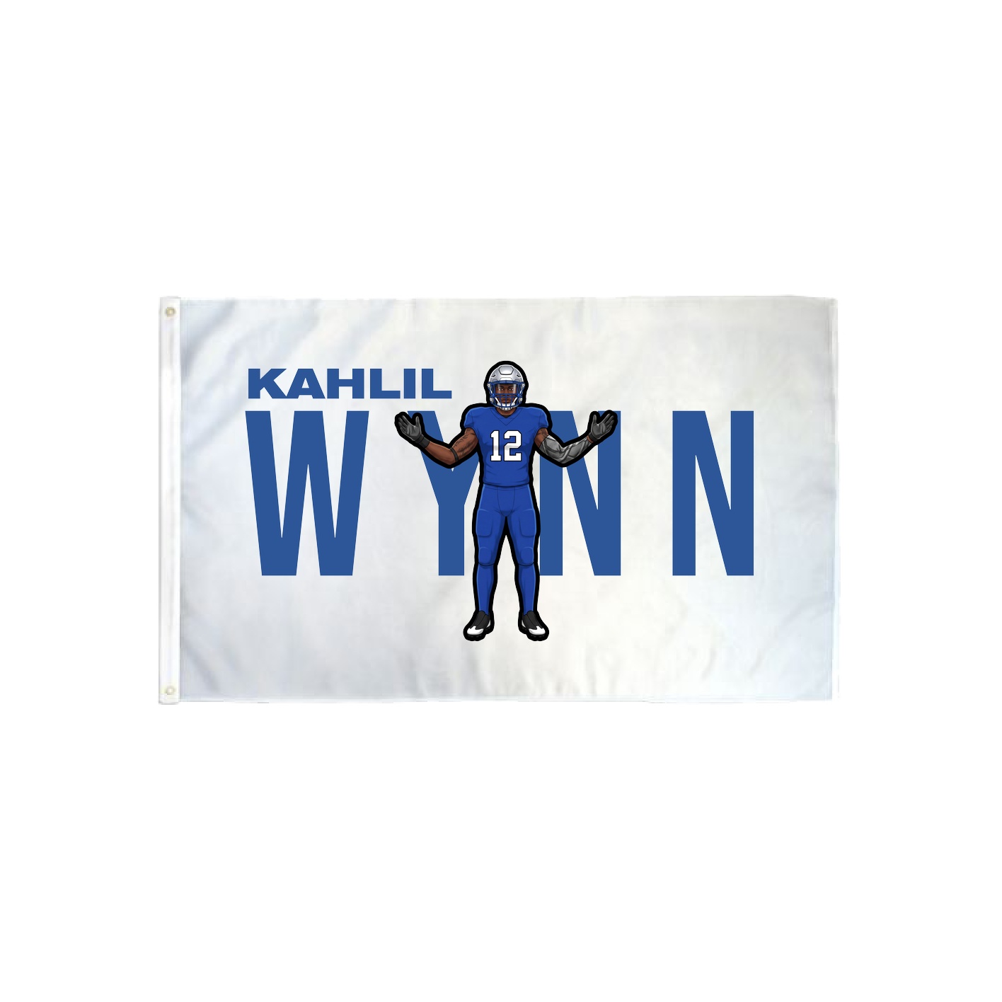 3x5 Flag — Player Name in Classic