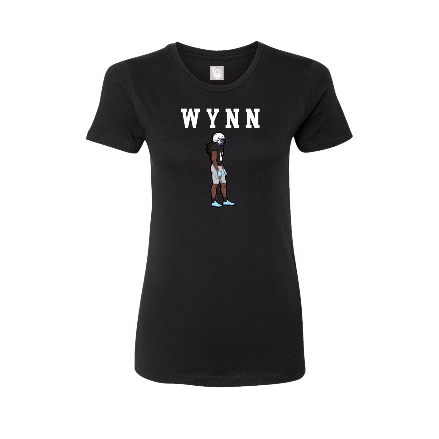 Fitted Women's Tee — Shirsey in Black