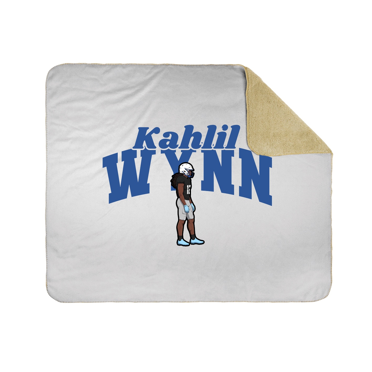 Throw Blanket — Signature Arch in White