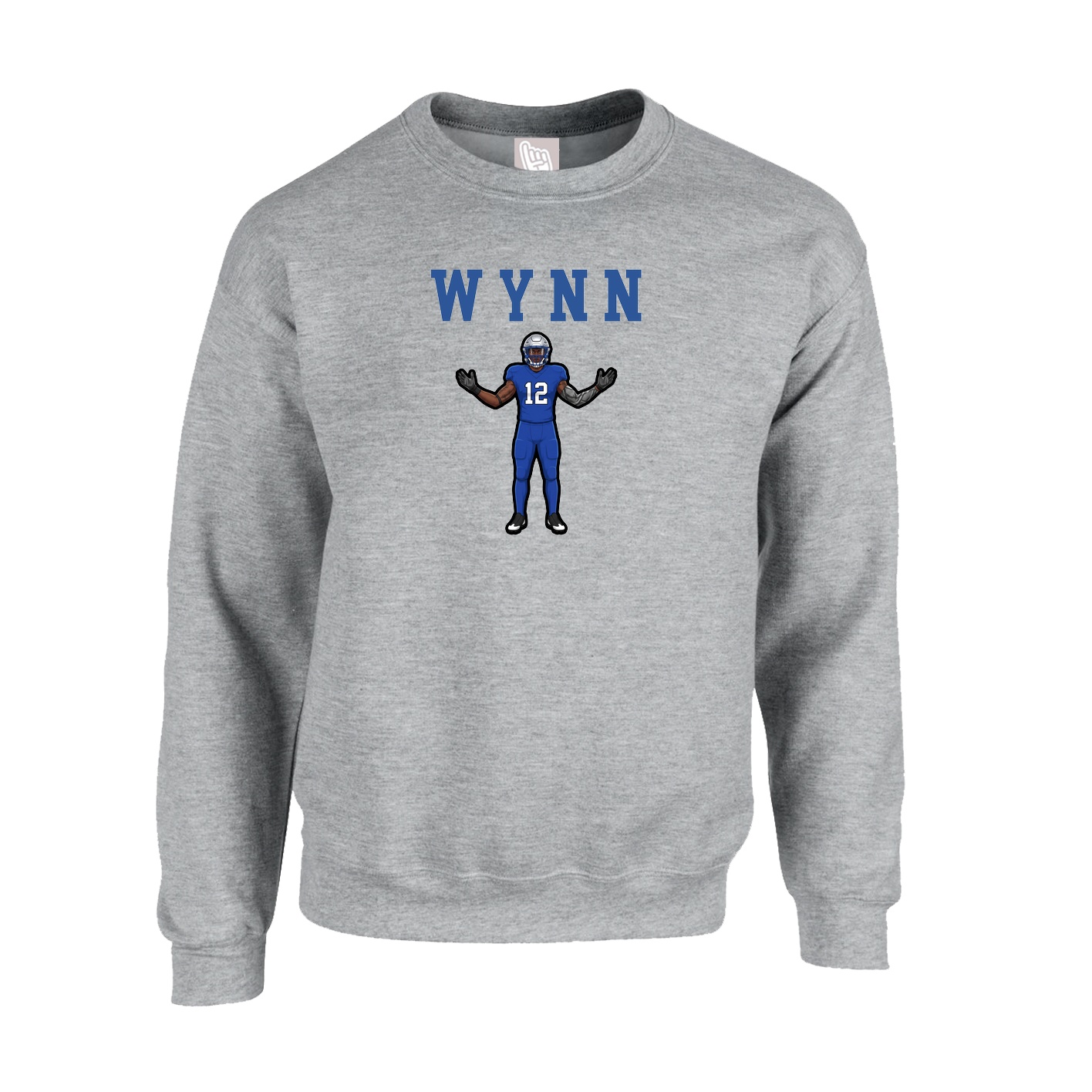 Fleece Crew — Shirsey in Grey