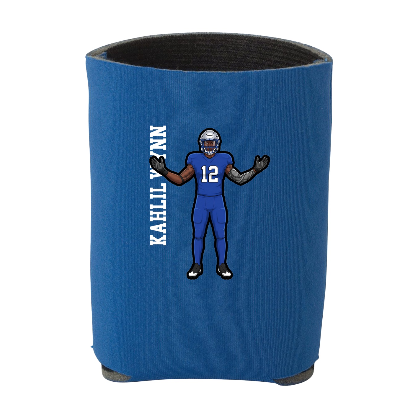 Can Holder — Name Vertical in Royal