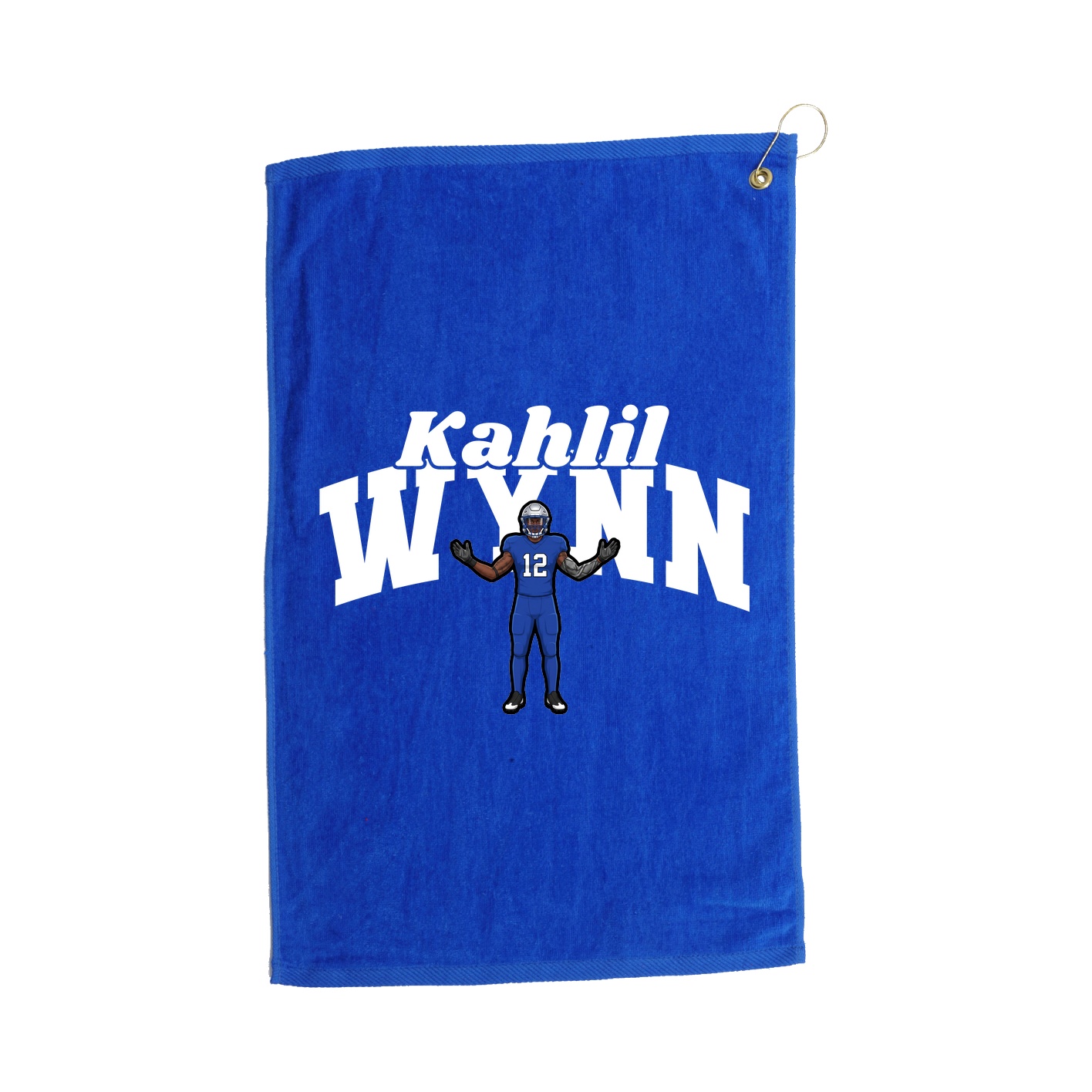 Golf Towel — Signature Arch in Royal