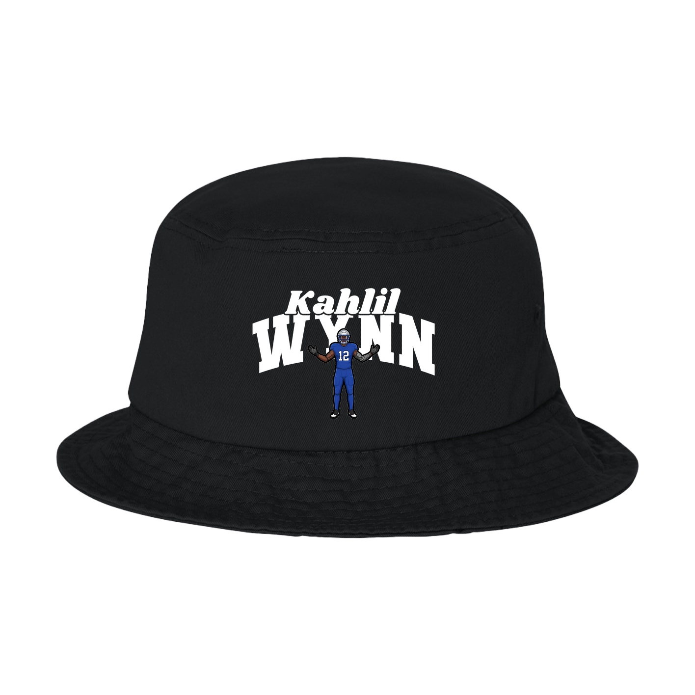 Bucket Cap — Signature Arch in Black