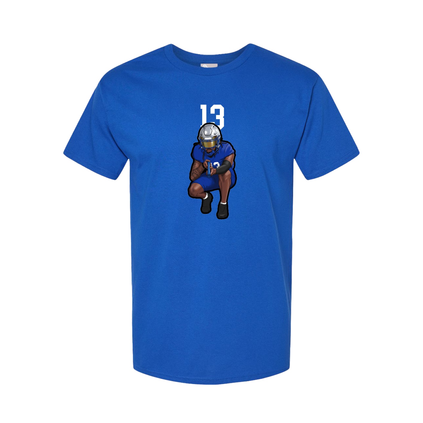Tee — Number Top in Royal