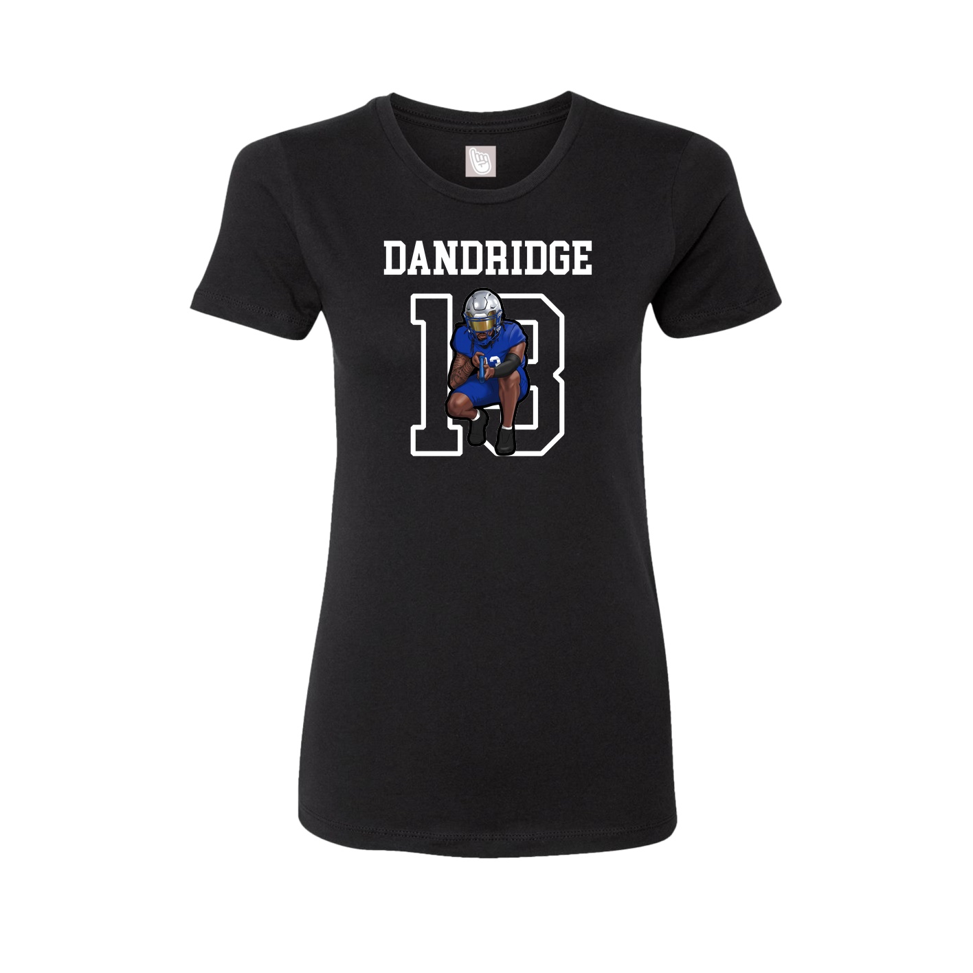 Fitted Women's Tee — Shirsey in Black