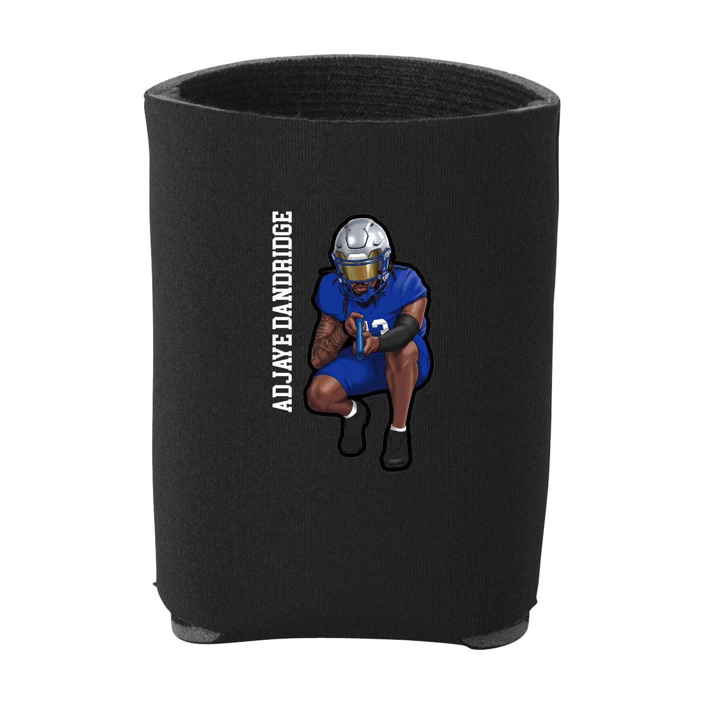 Can Holder — Name Vertical in Black