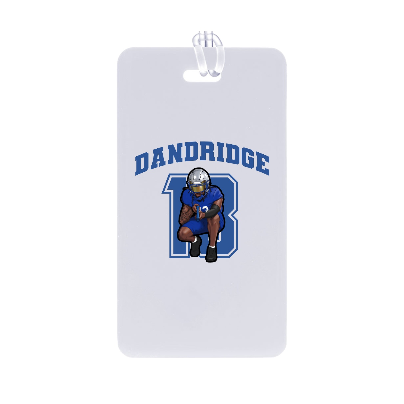 Bag Tag — Number in Classic