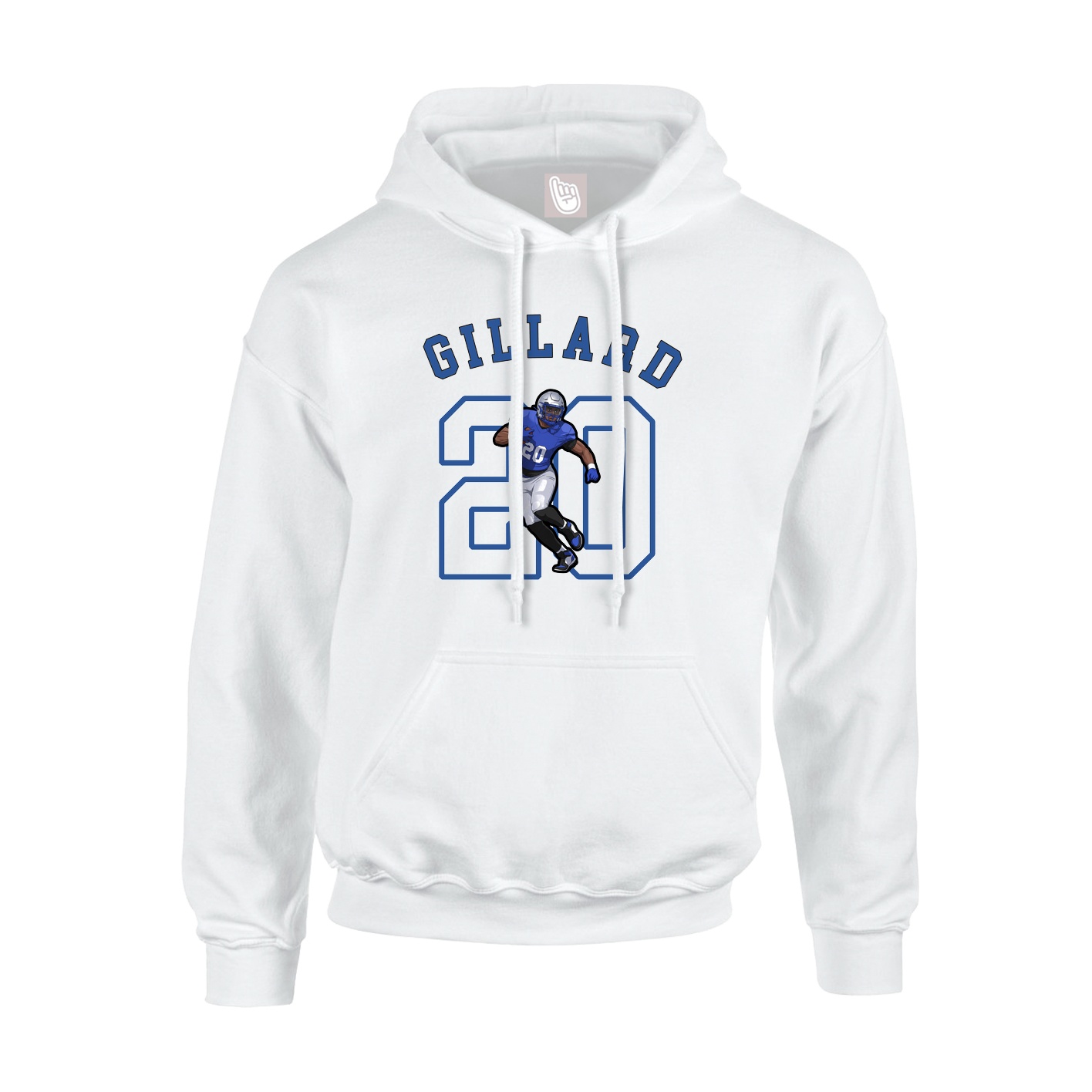 Hoodie — Shirsey Arch in White