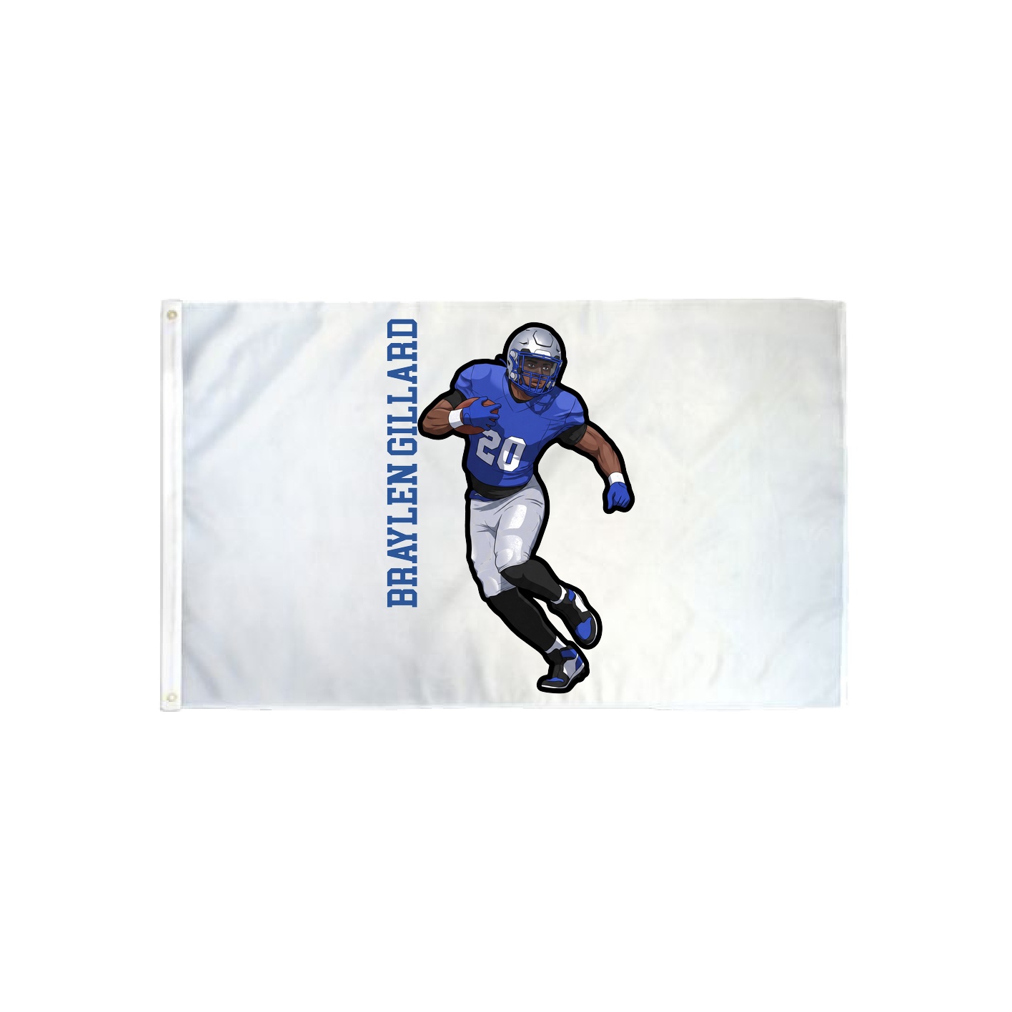 3x5 Flag — Name Vertical in Classic