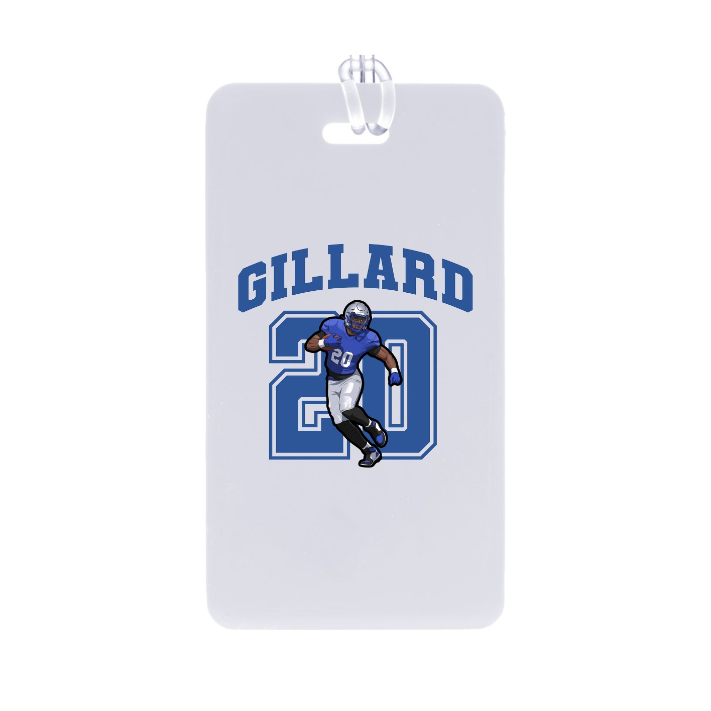 Bag Tag — Number in Classic