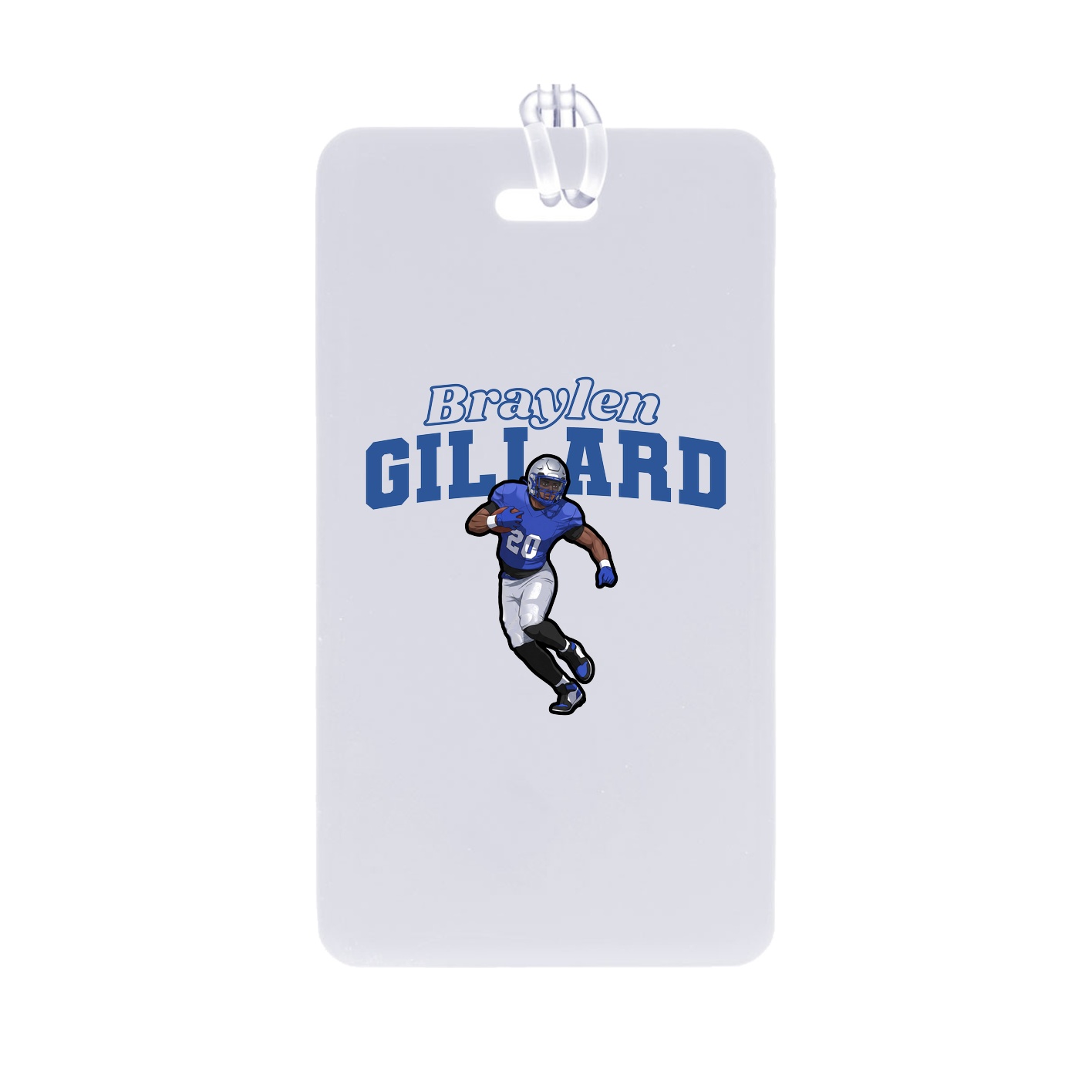 Bag Tag — Name Arch in Classic