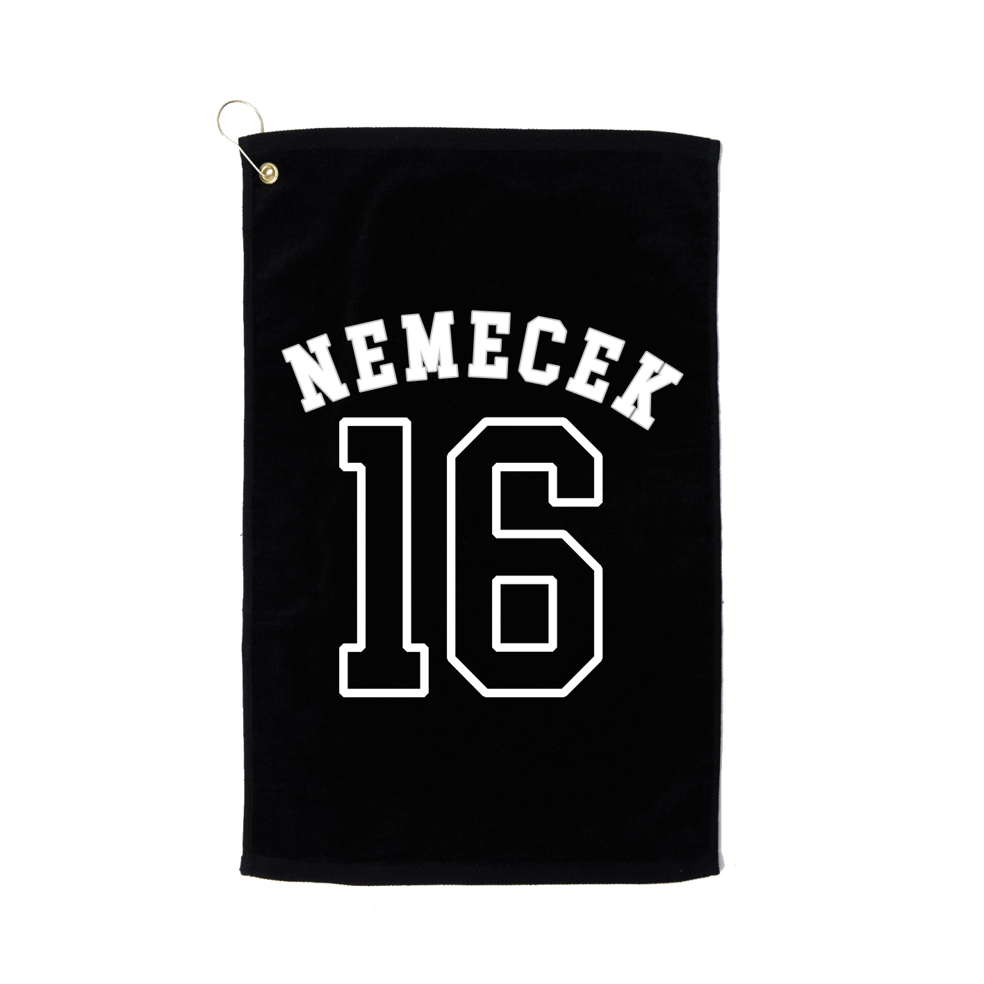 Golf Towel — Shirsey Arch in Black