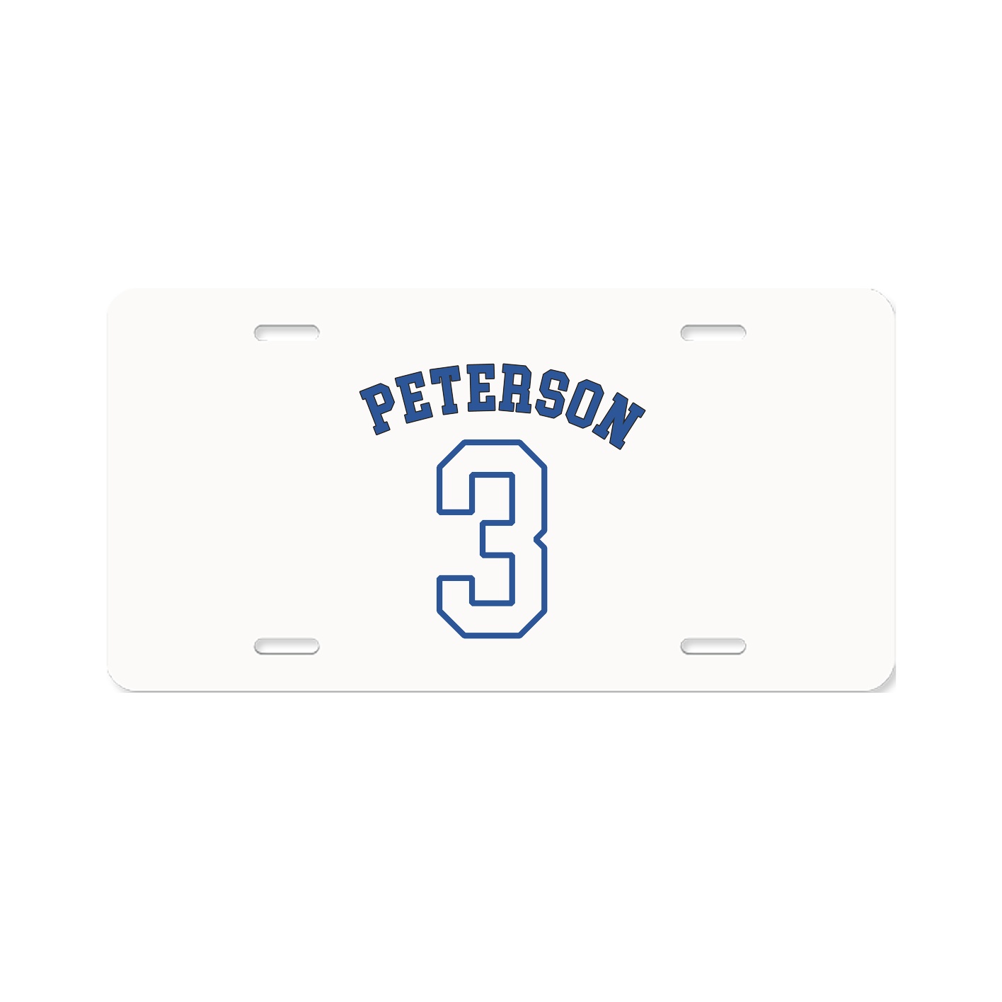 License Plate — Shirsey Arch in Classic