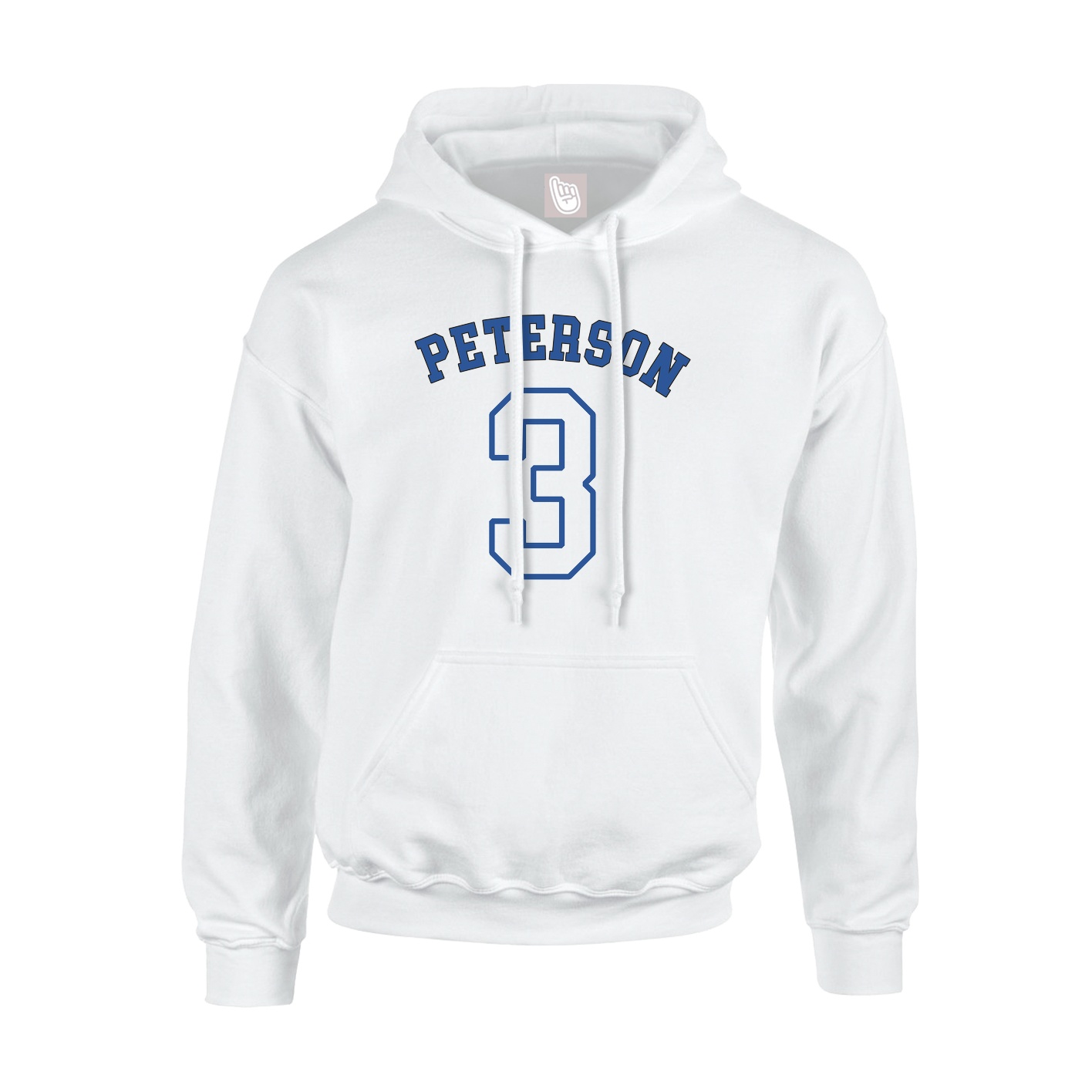 Hoodie — Shirsey Arch in White
