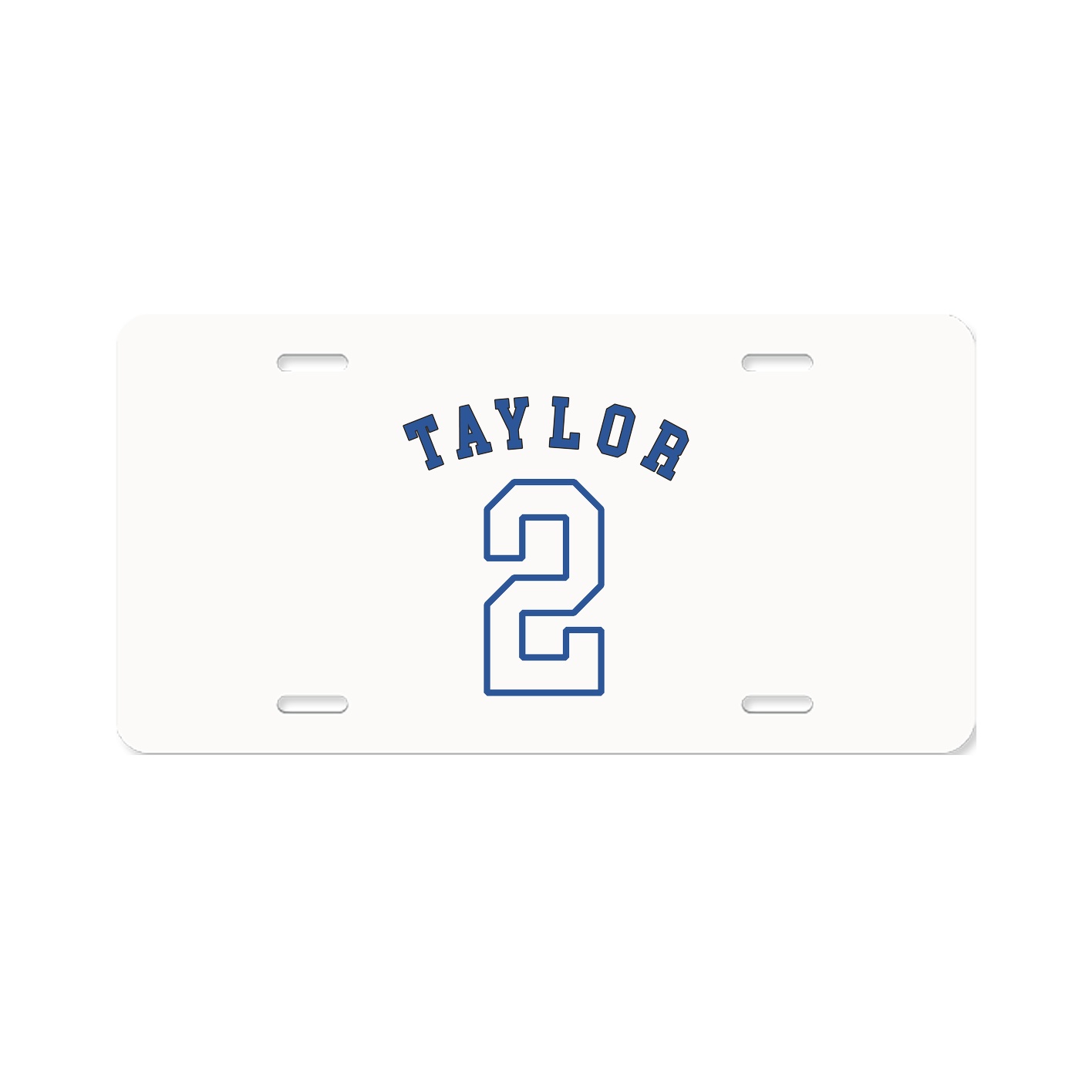 License Plate — Shirsey Arch in Classic