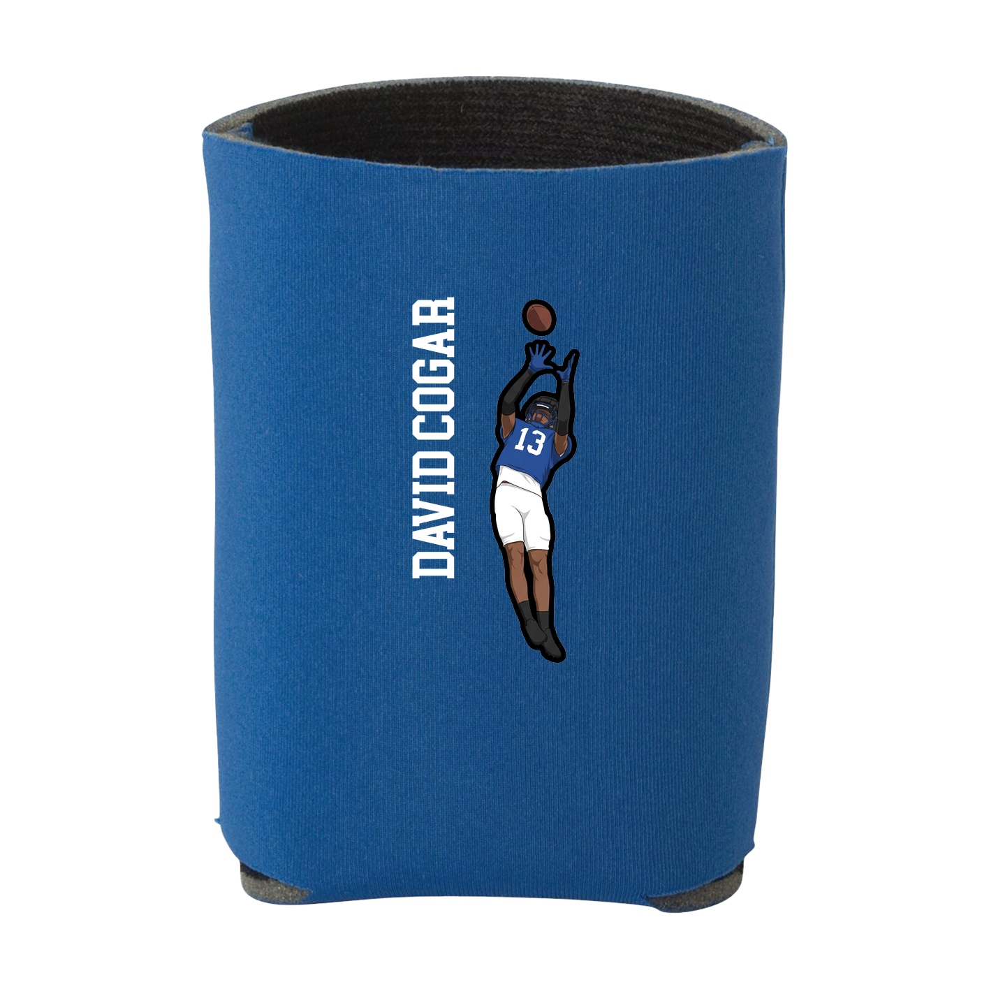 Can Holder — Name Vertical in Royal