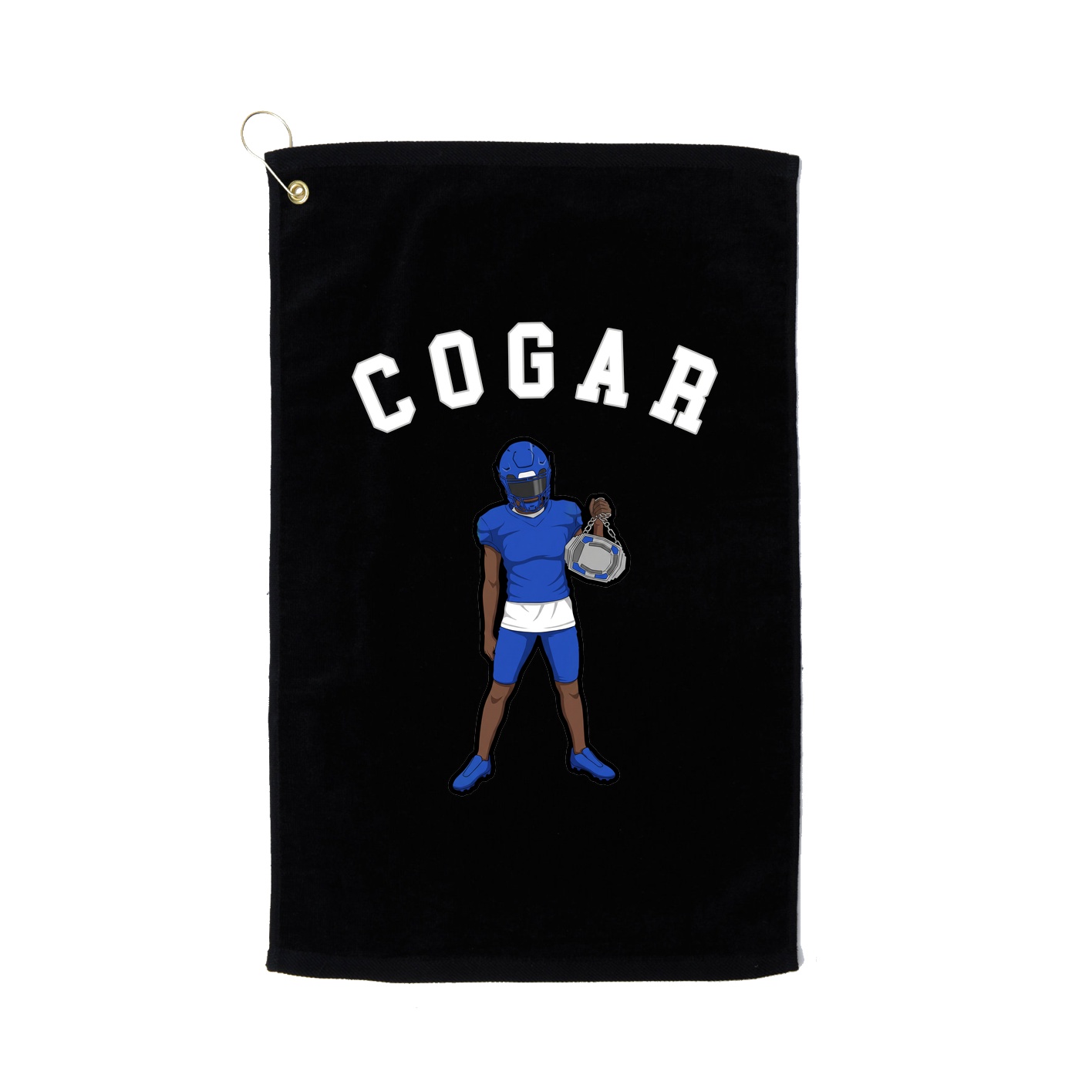 Golf Towel — Shirsey Arch in Black