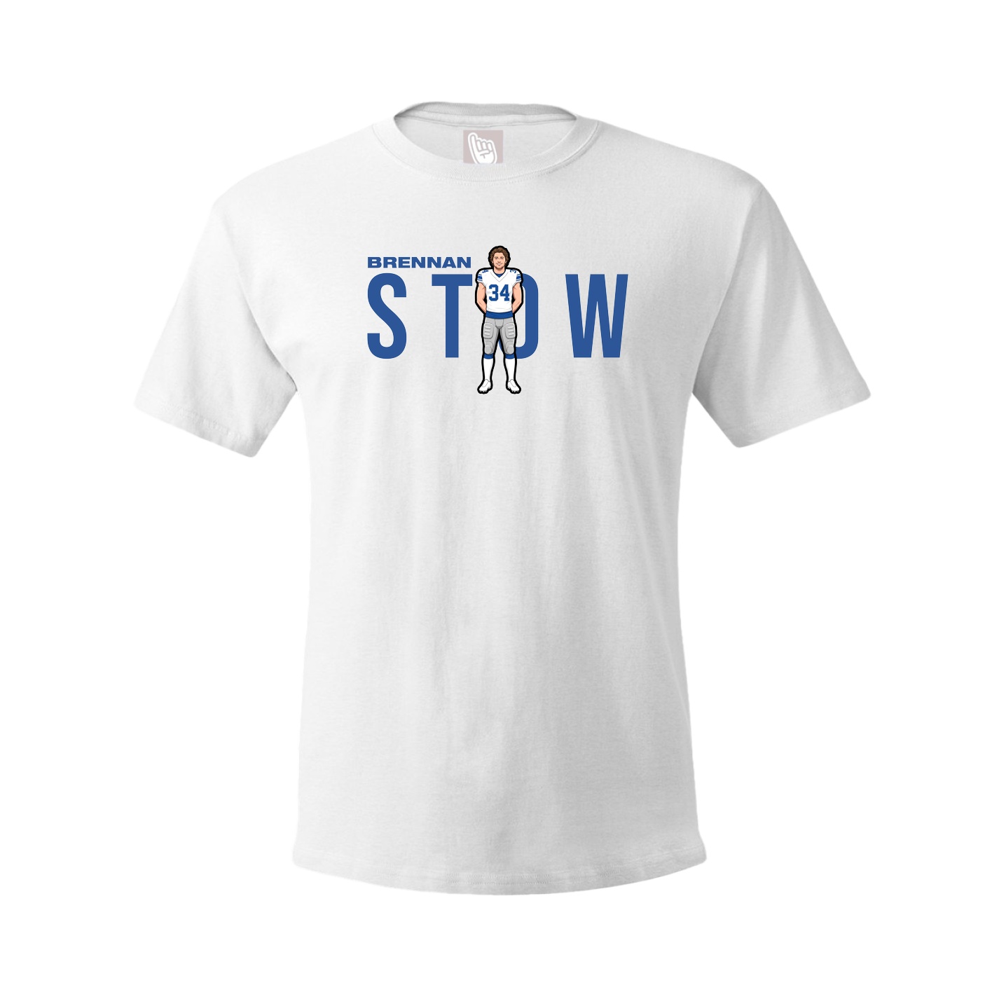 Youth Tee — Player Name in White