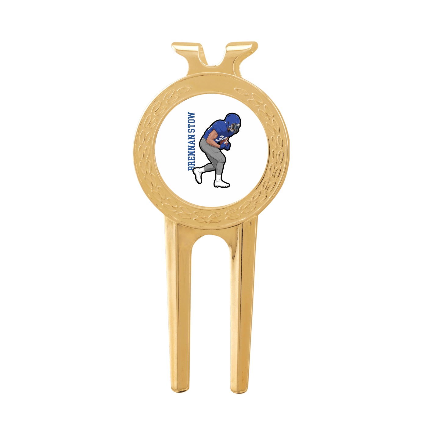 Divot Tool with Ball Marker — Name Vertical in Classic