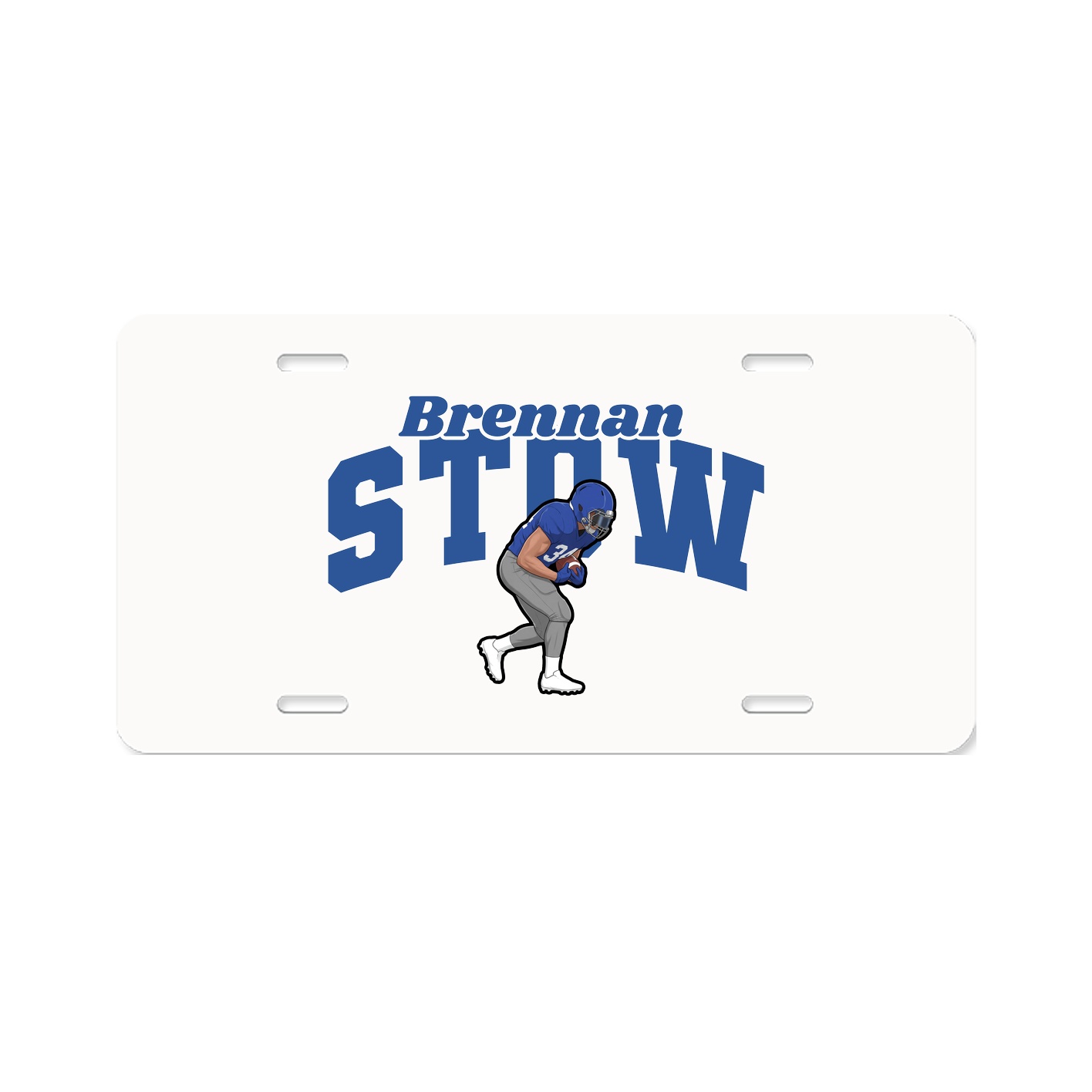 License Plate — Signature Arch in Classic