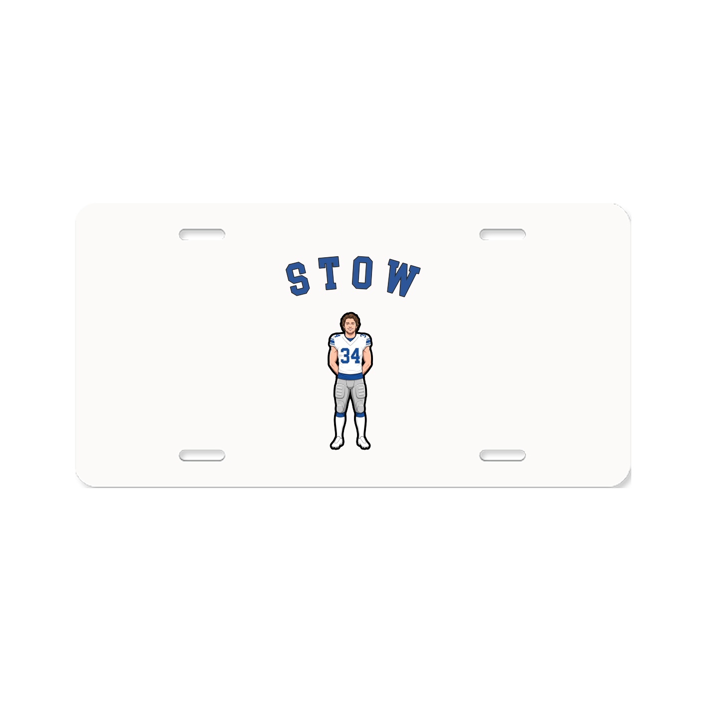 License Plate — Shirsey Arch in Classic